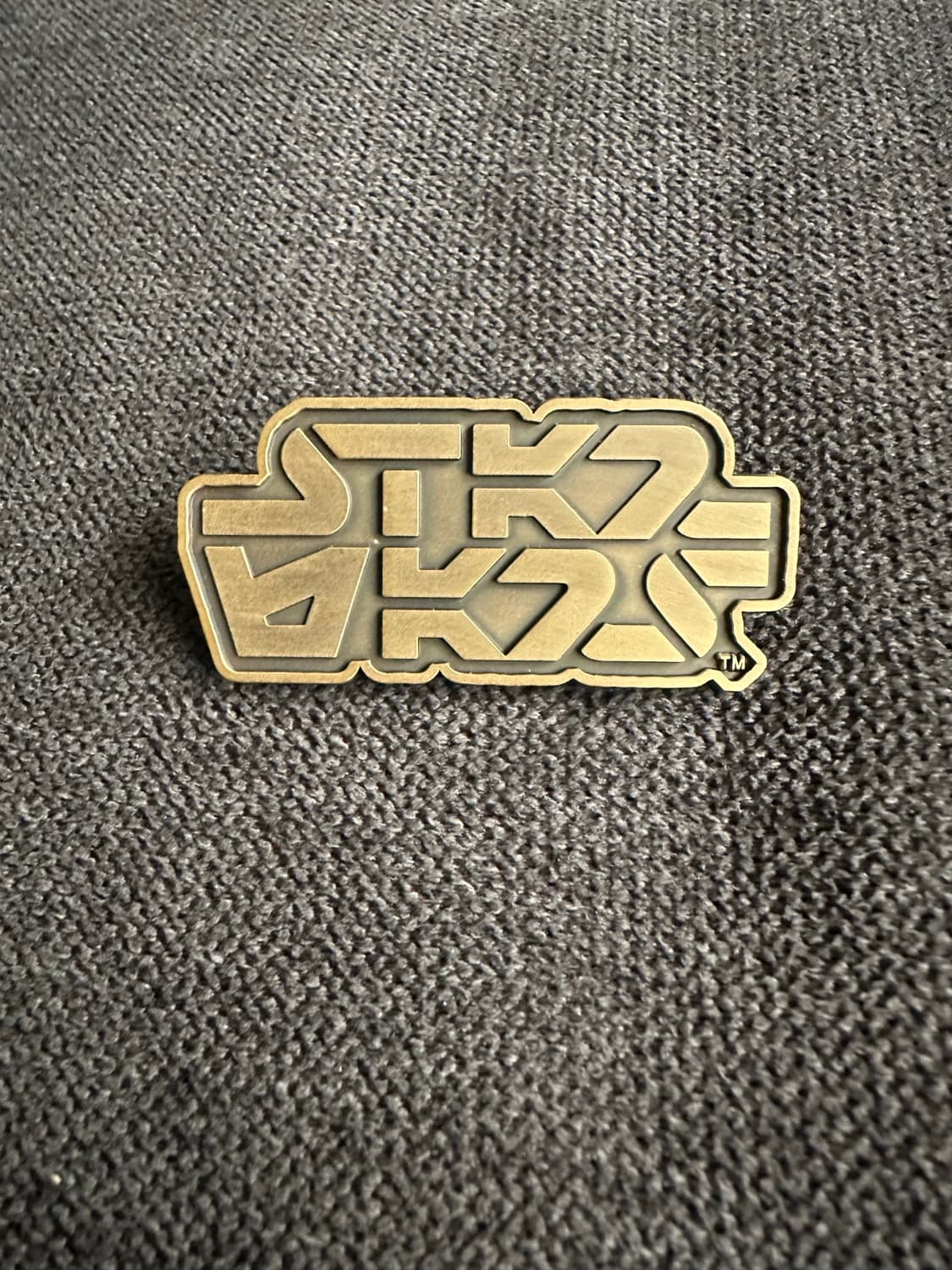 Star Wars logo Aurebesh front