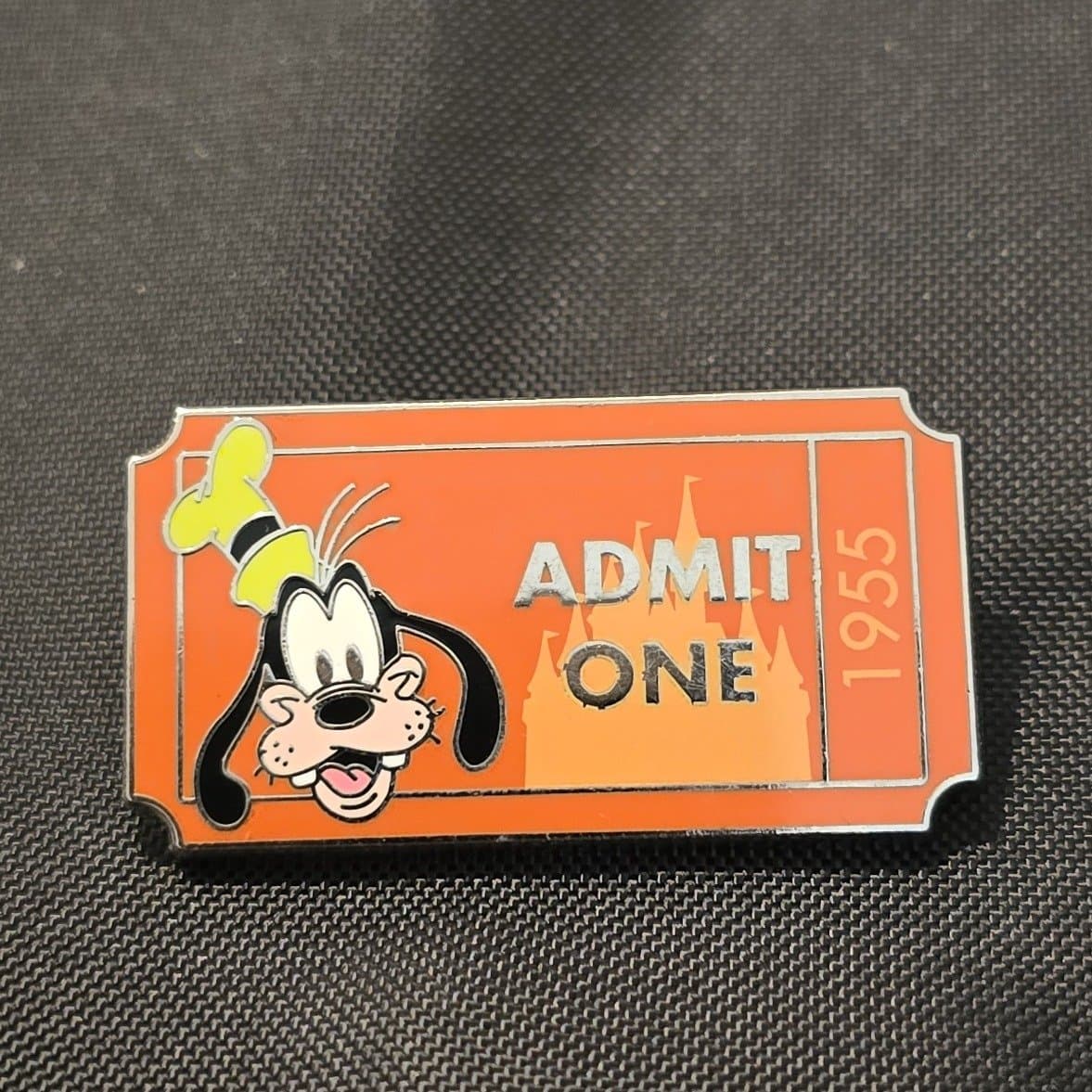 Goofy Admit One Ticket 1955 front