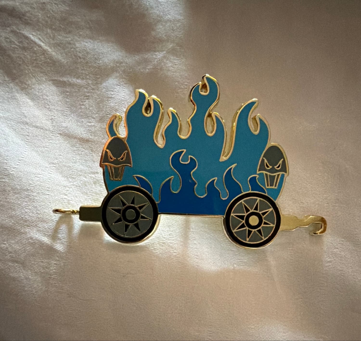 Hades - Blue Flames - Hercules parade float front