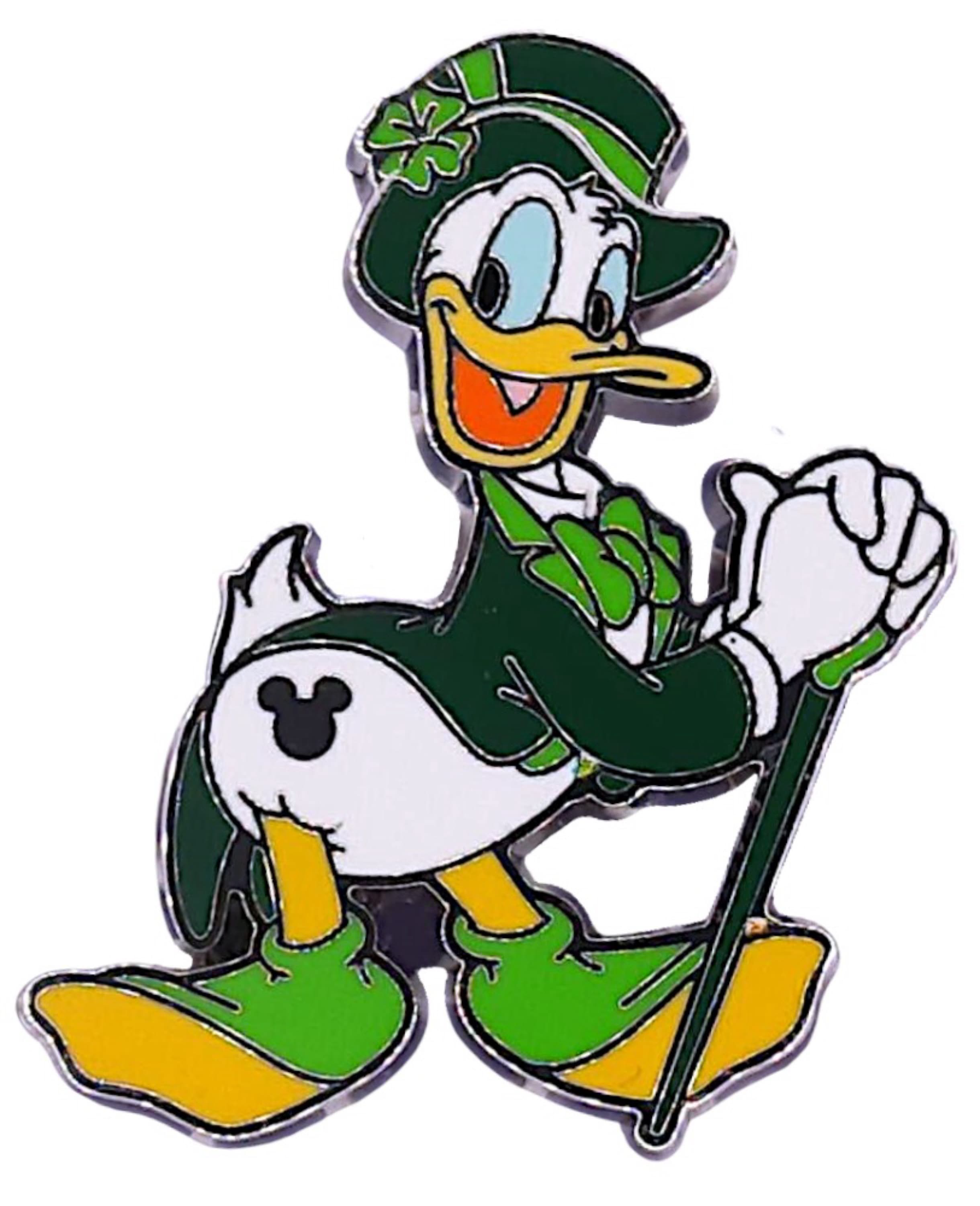 St. Patrick's Day Donald Duck front