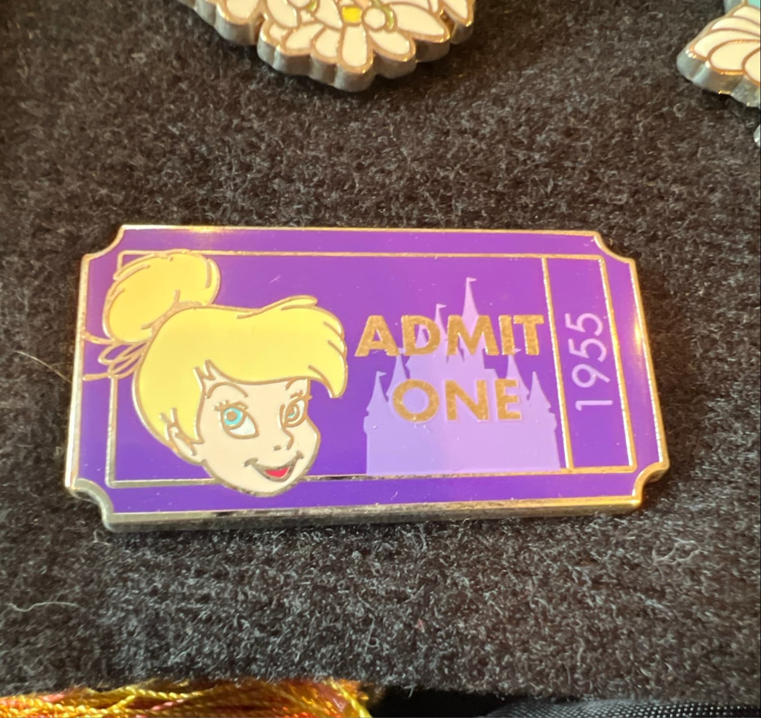 Tinker Bell Admission Ticket front