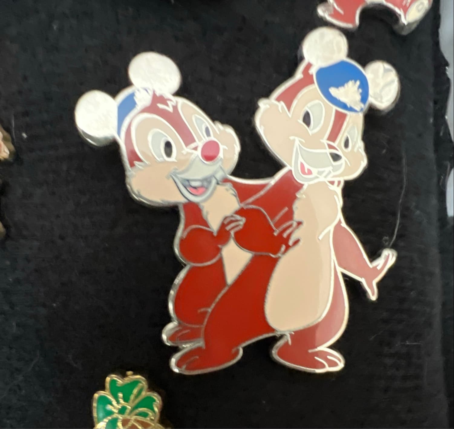 Chip and Dale Celebrate Everyday Ear Hat Pin front