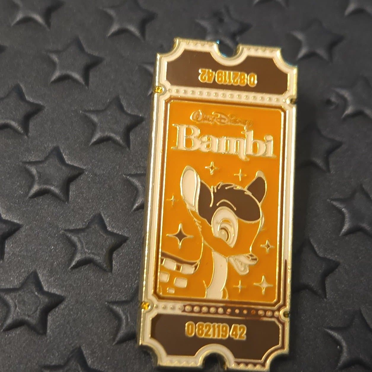 Loungefly Disney Movie Tickets Blind Box Enamel Pin - BoxLunch Exclusive - Bambi front