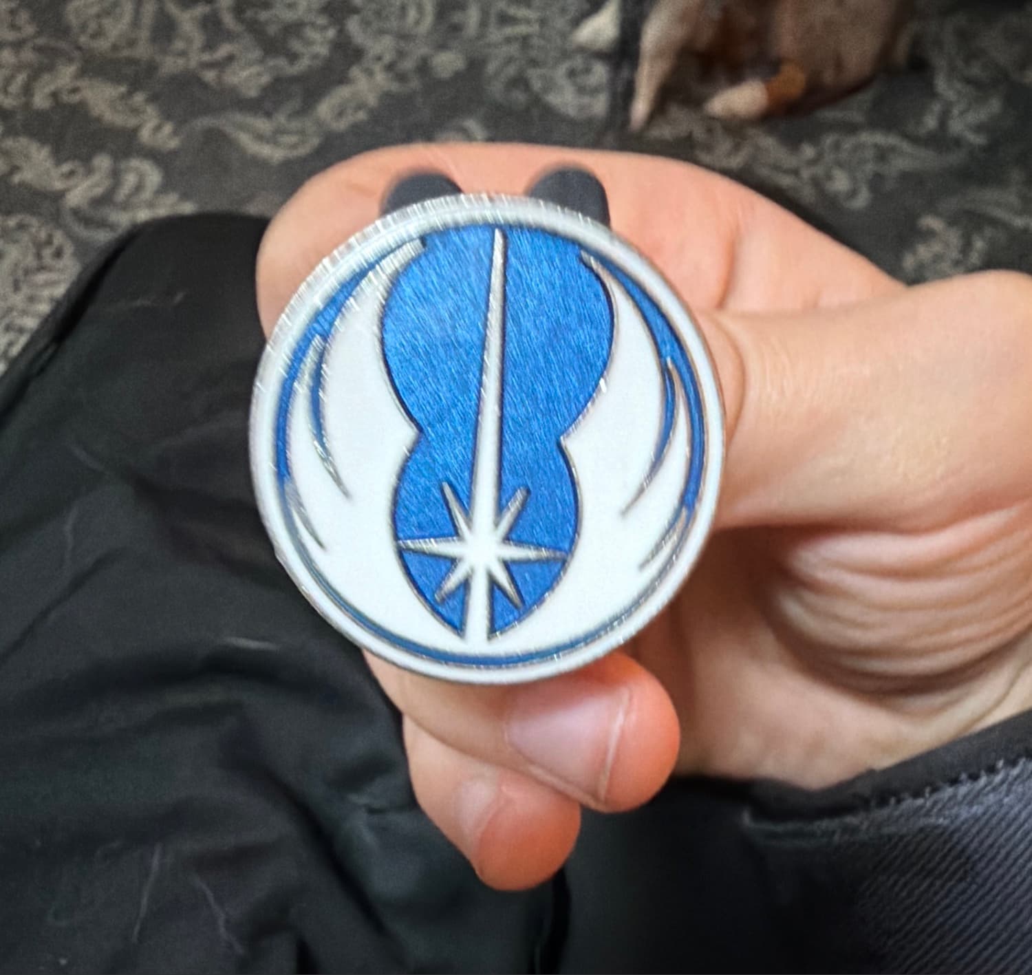 Jedi Order Symbol - Star Wars Emblems Booster (Blue) front