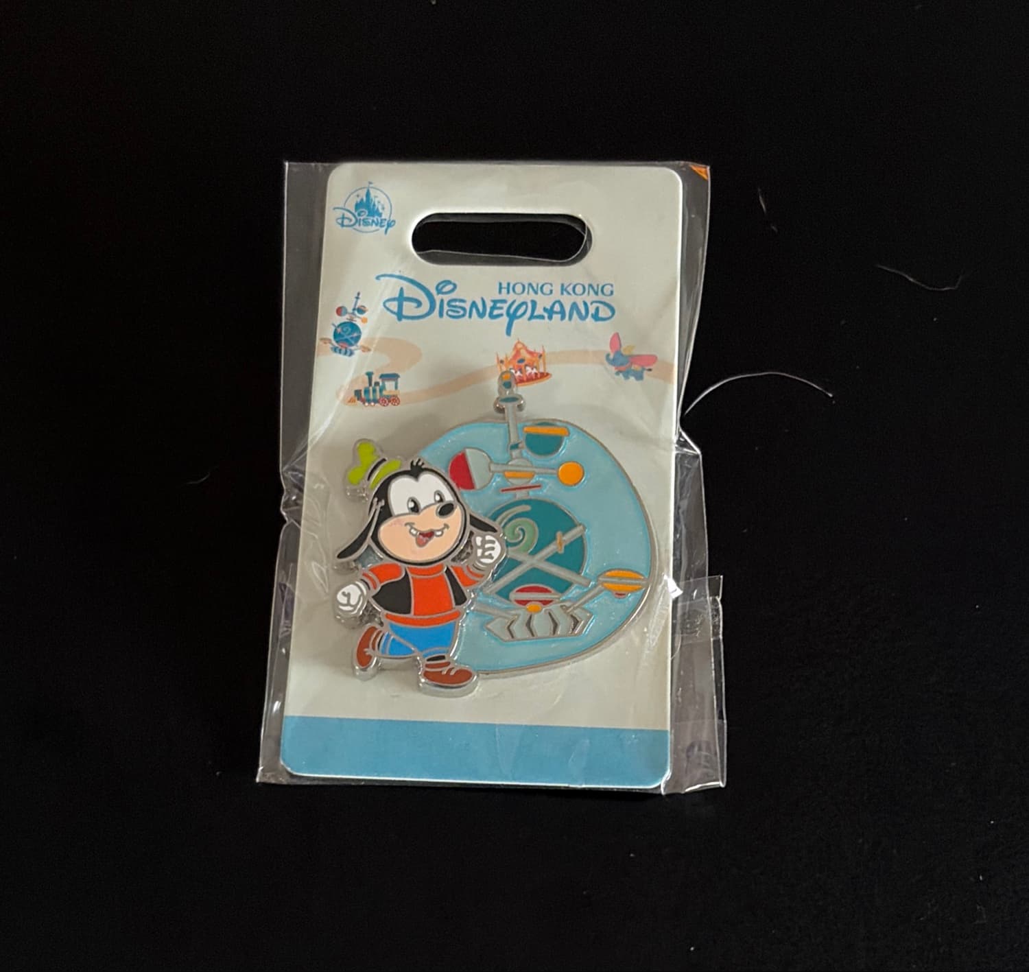 Max Goof Tomorrowland Hong Kong Disneyland Pin front