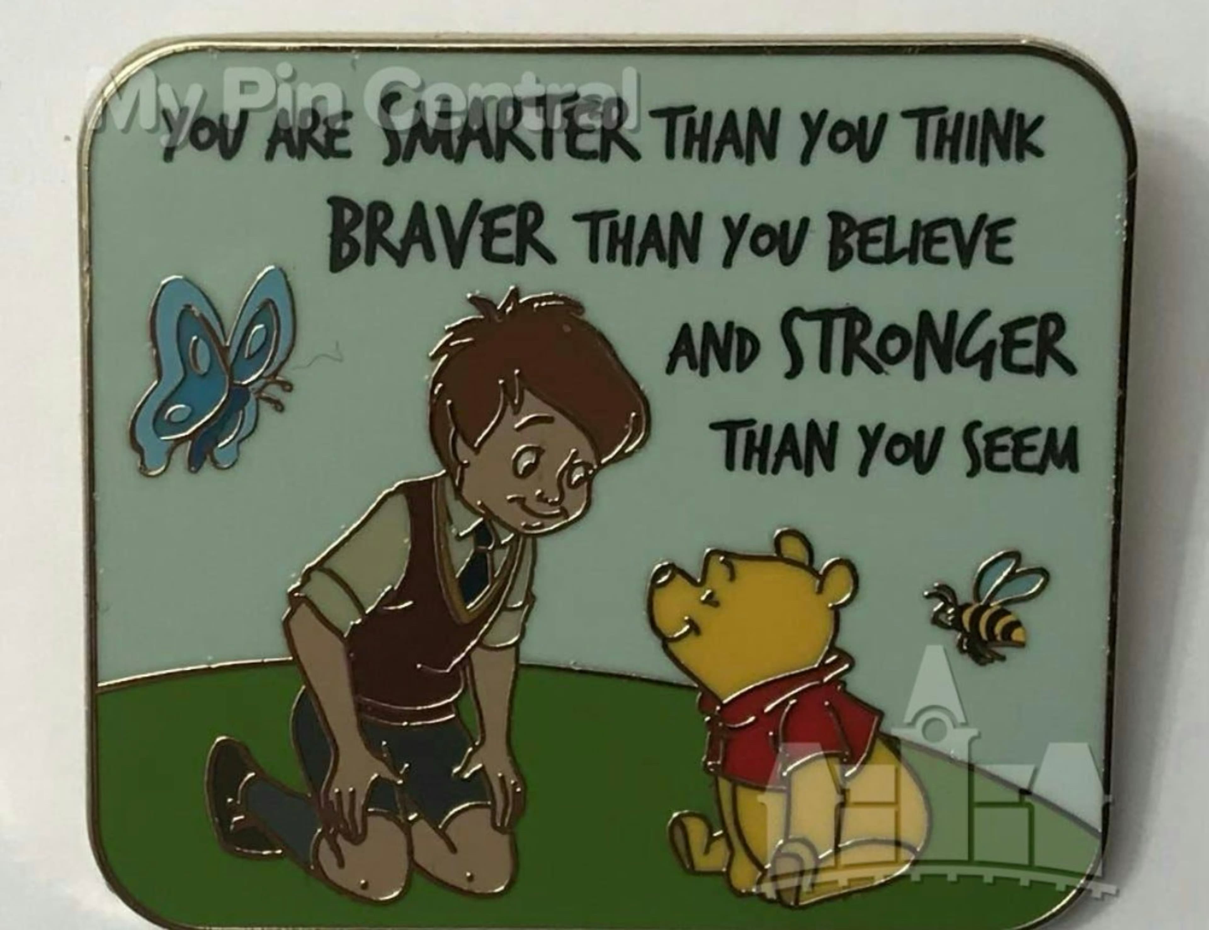 Winnie the Pooh and Christopher Robin Quote front