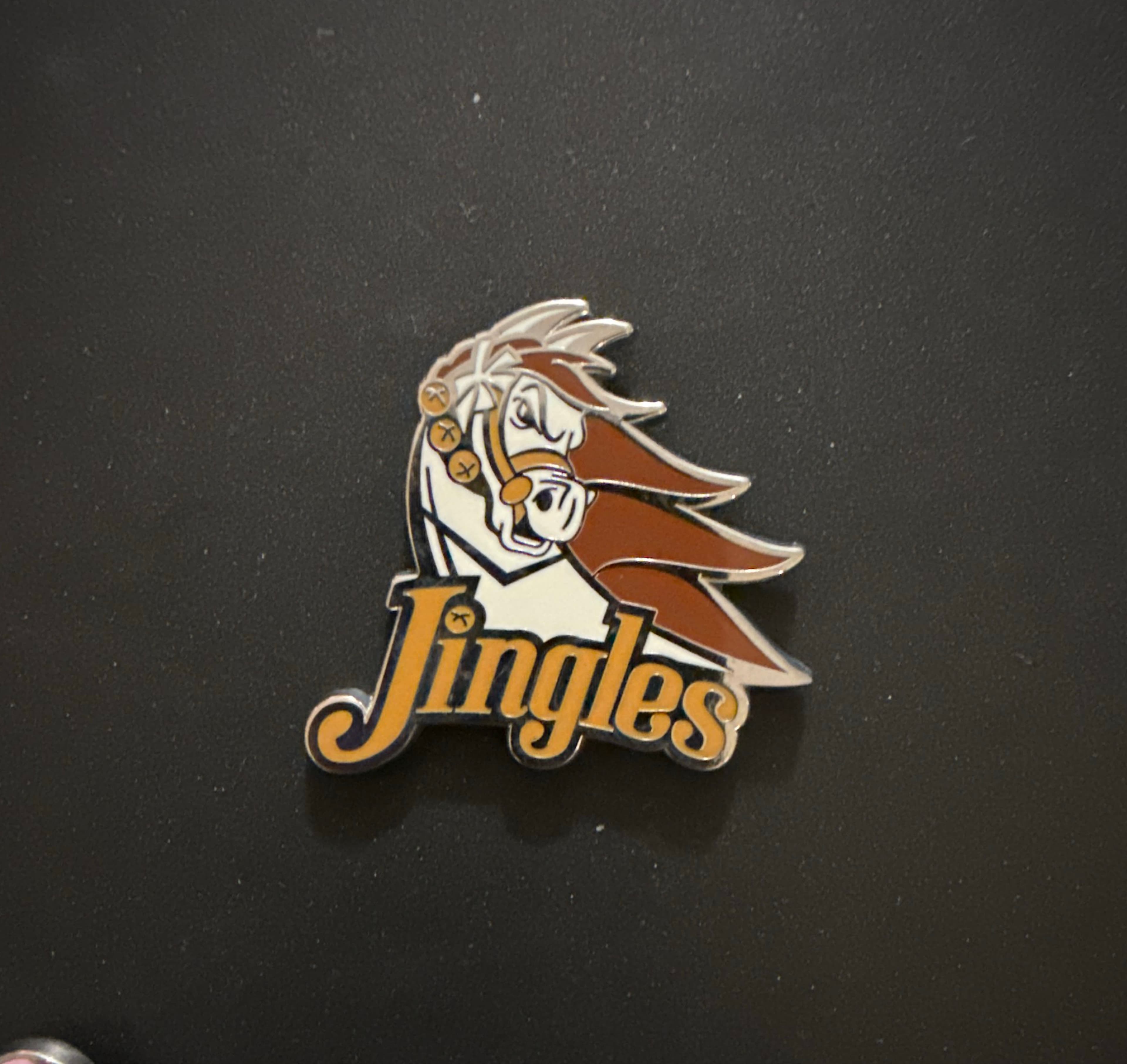 Jingles the Horse - Fantasyland Football Mystery Pin front