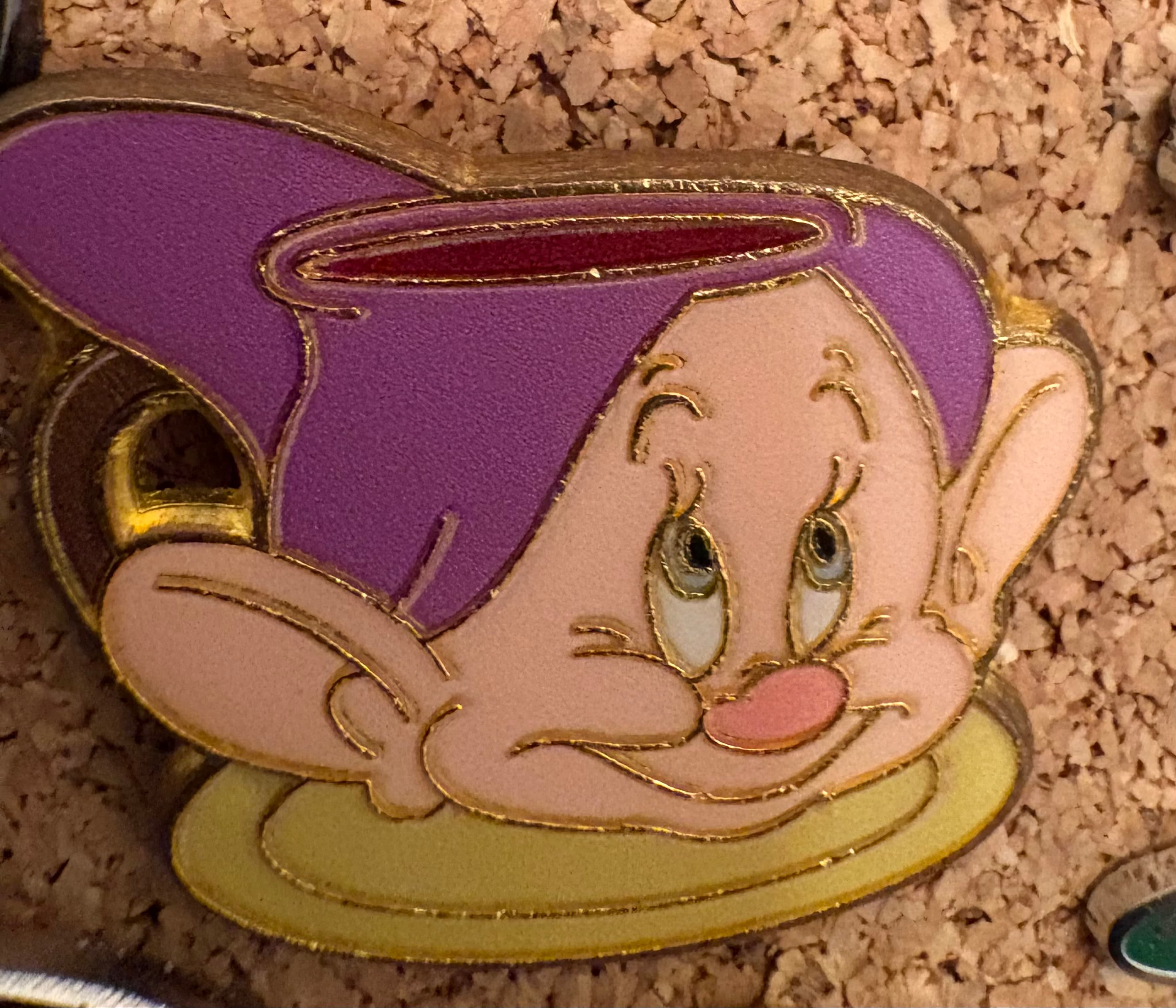 Dopey Cup and Saucer front