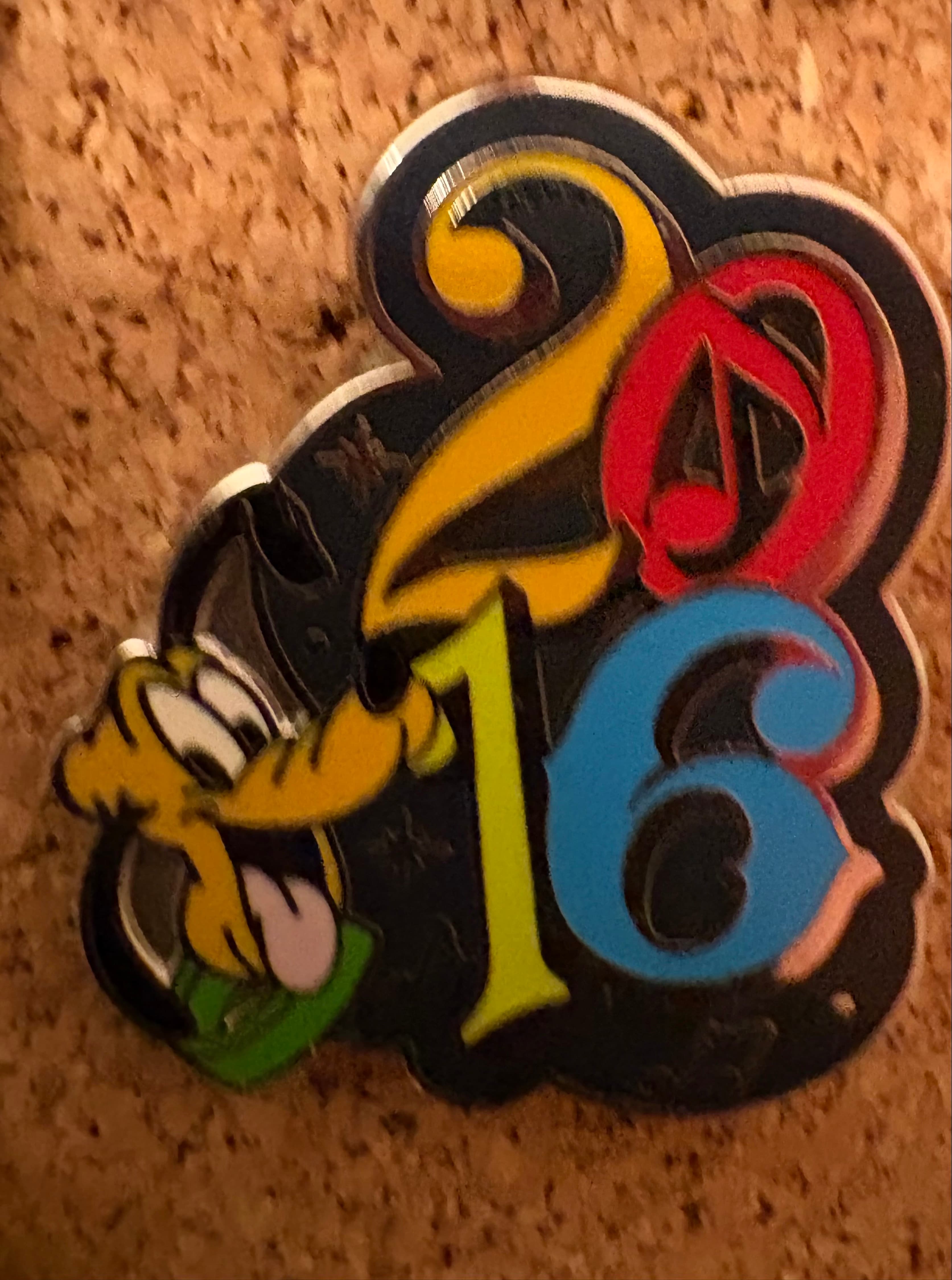Pluto 2016 Pin front