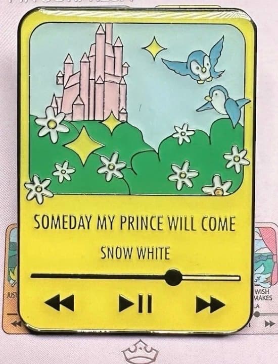 Loungefly Disney Princess Songs Blind Box Enamel Pin - Snow White front