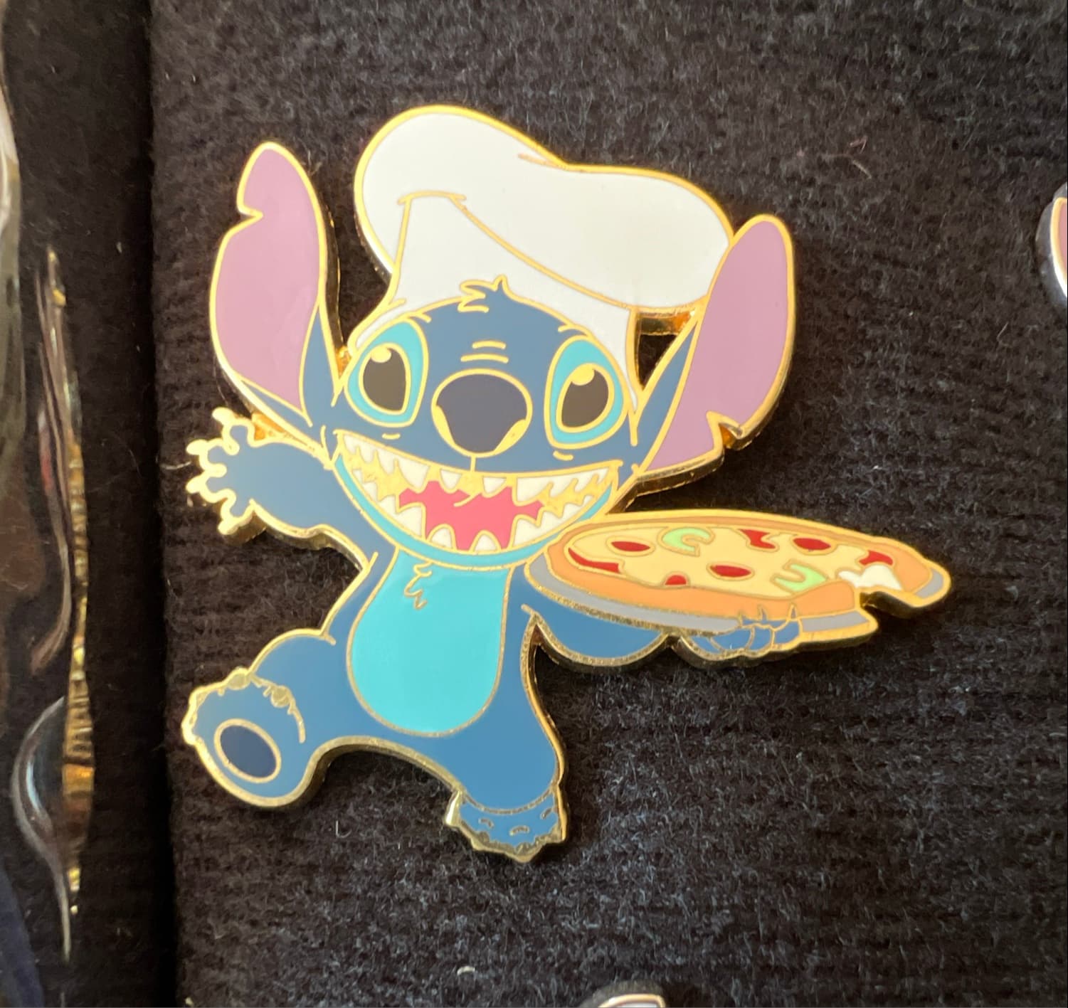 Pizza Chef Stitch - Annual Passholder - Dining With Character Series front