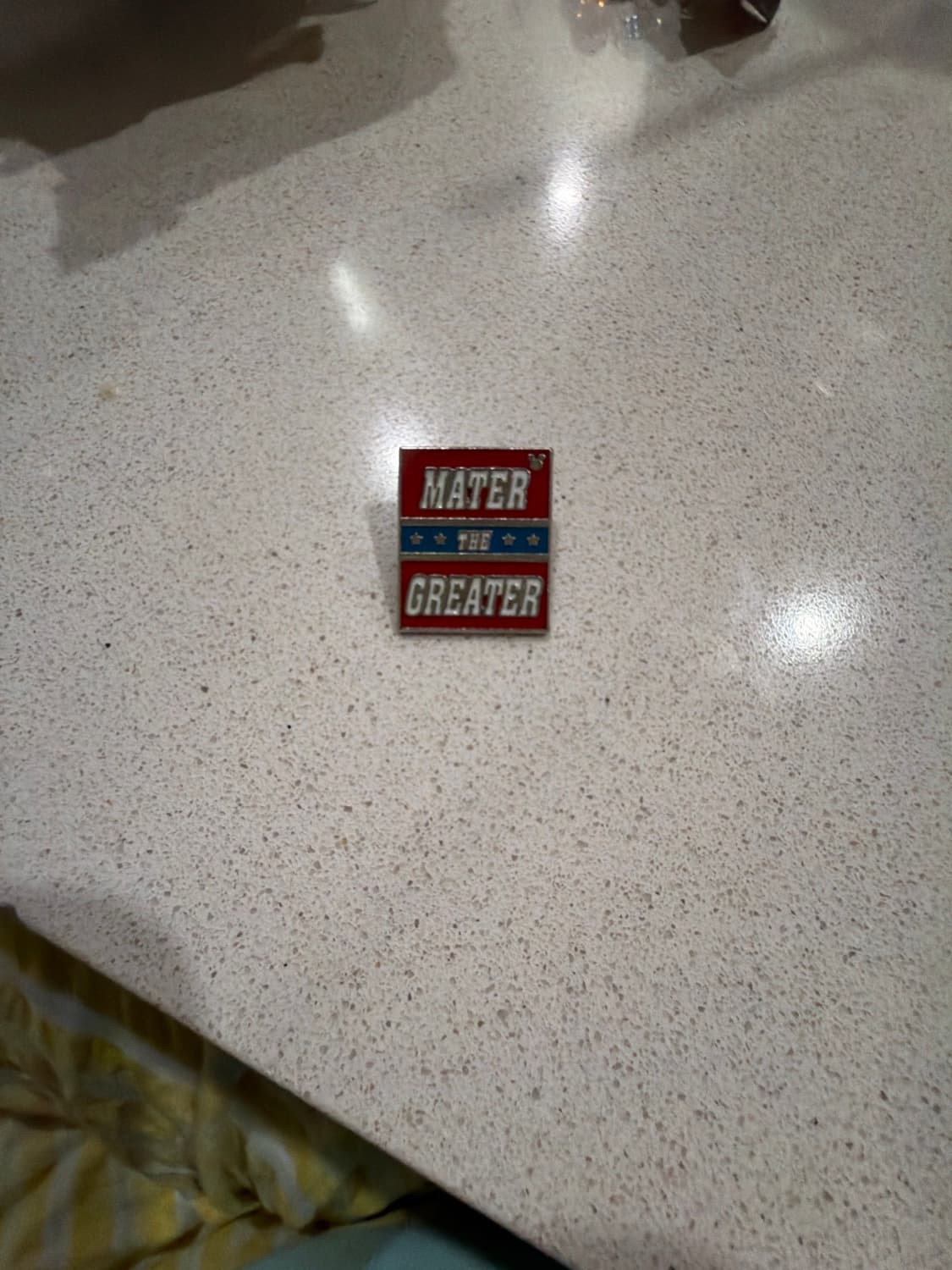 Mater The Greater - Hidden Mickey Pin front