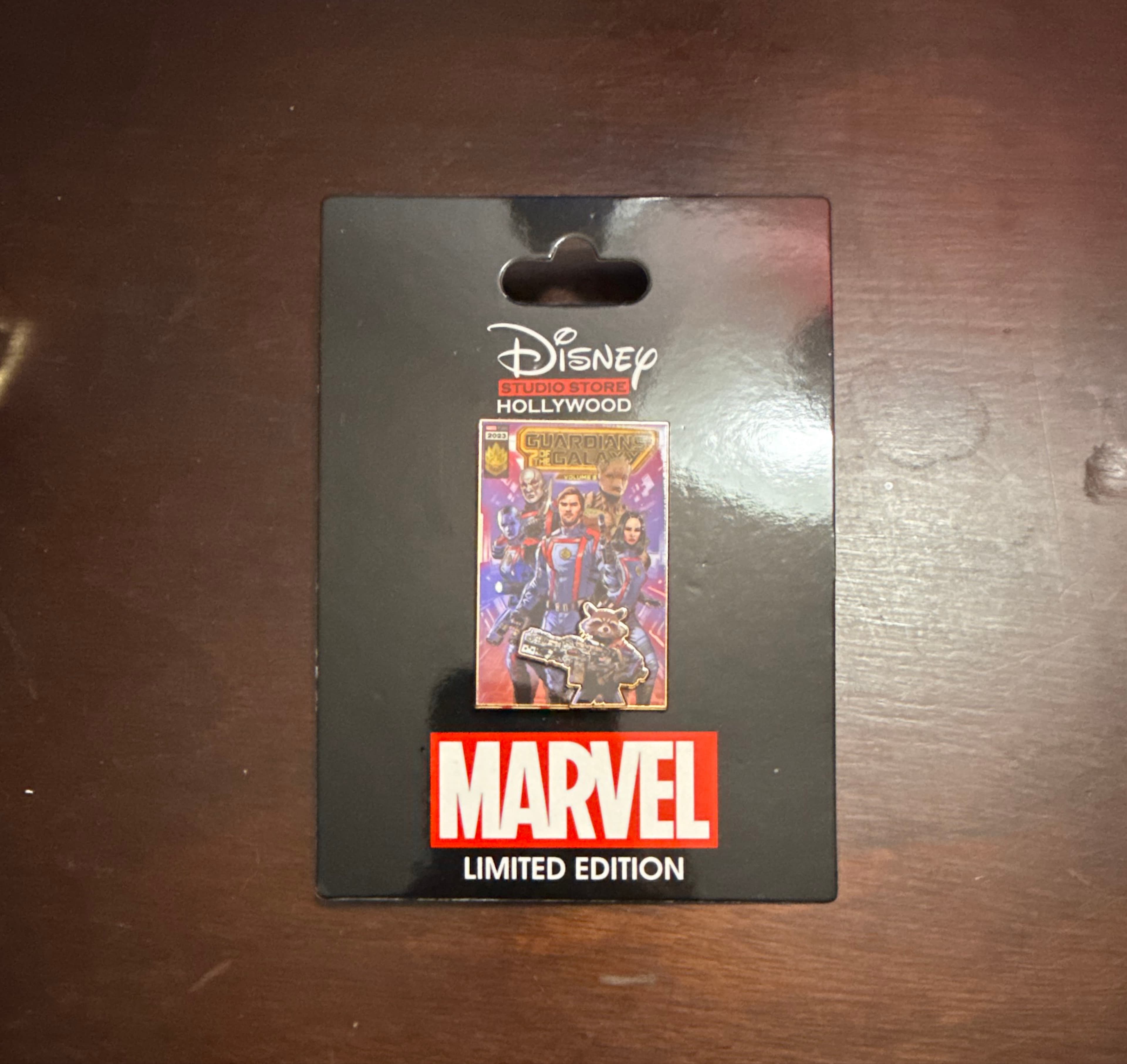 Guardians of the Galaxy Vol. 3 Comic Cover Pin front