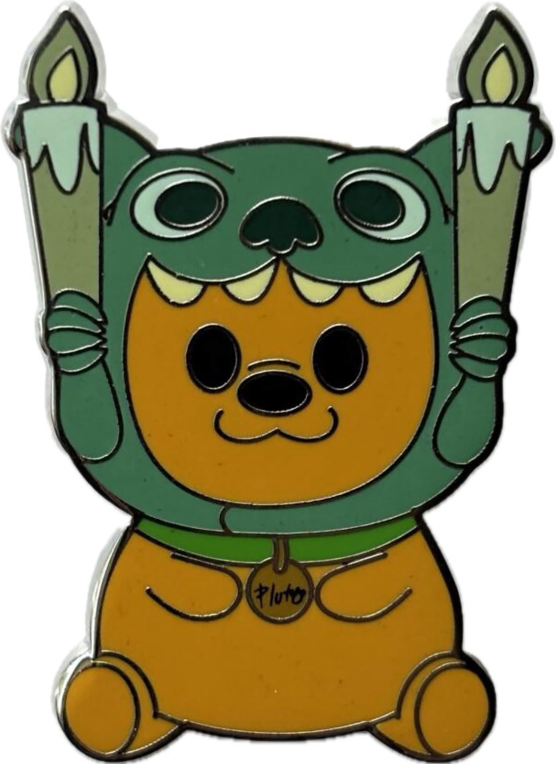 Pluto with Gargoyle Hat front