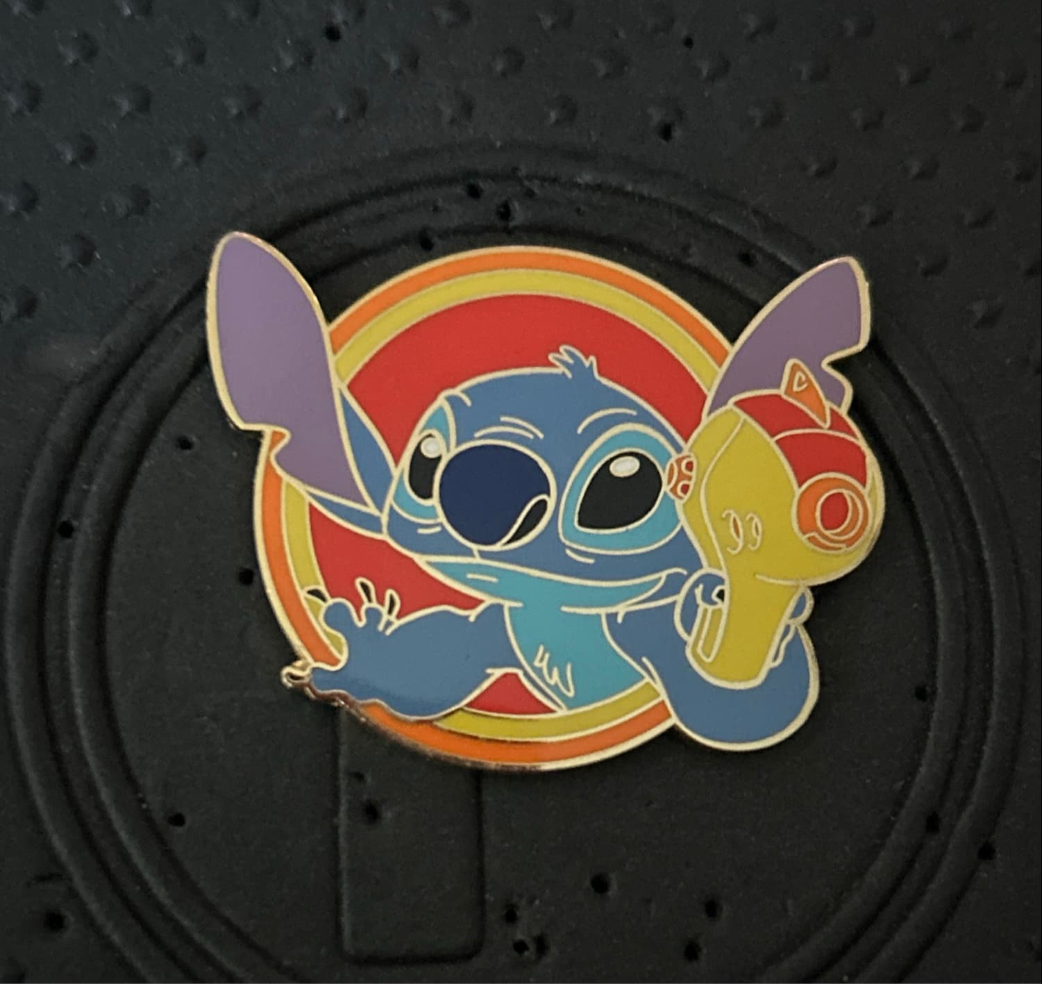 Stitch in Circle with Ray Gun front