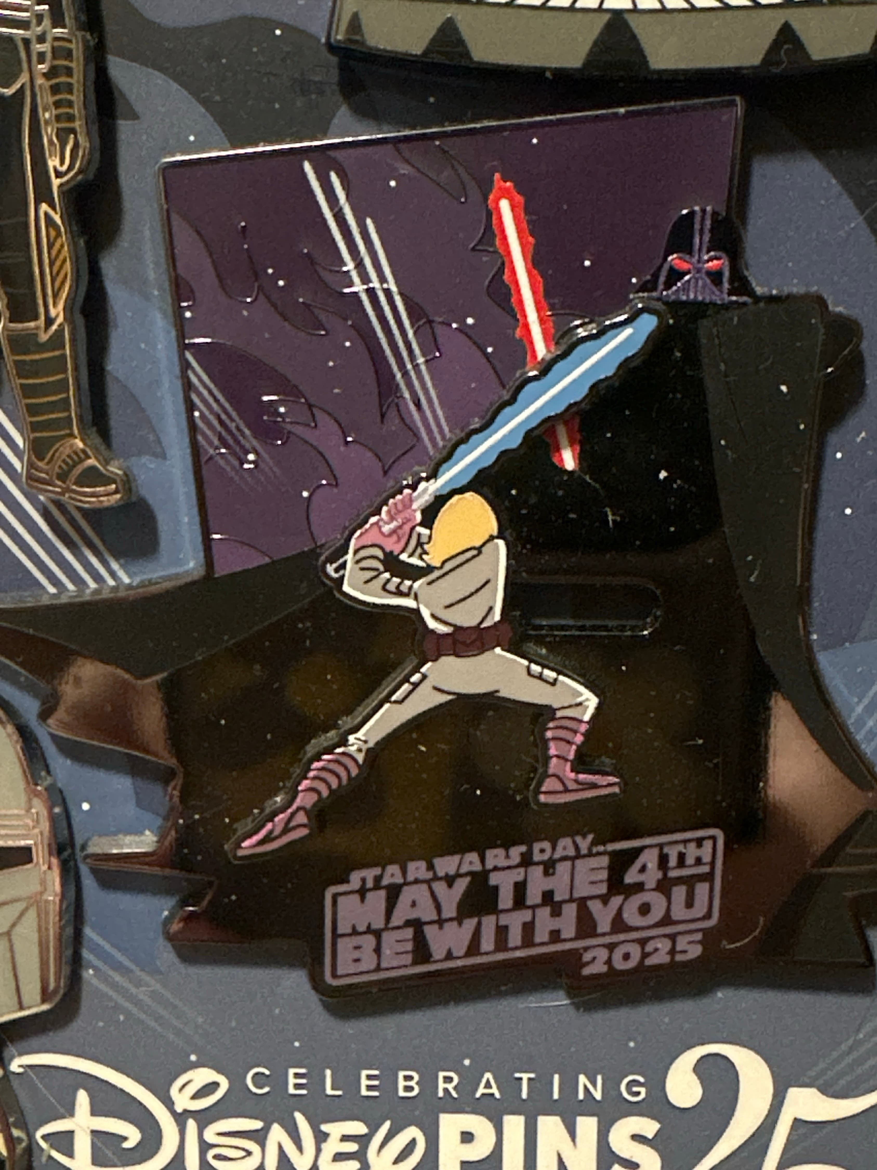 Luke Skywalker and Darth Vader Star Wars May the Fourth Be With You 2025 front