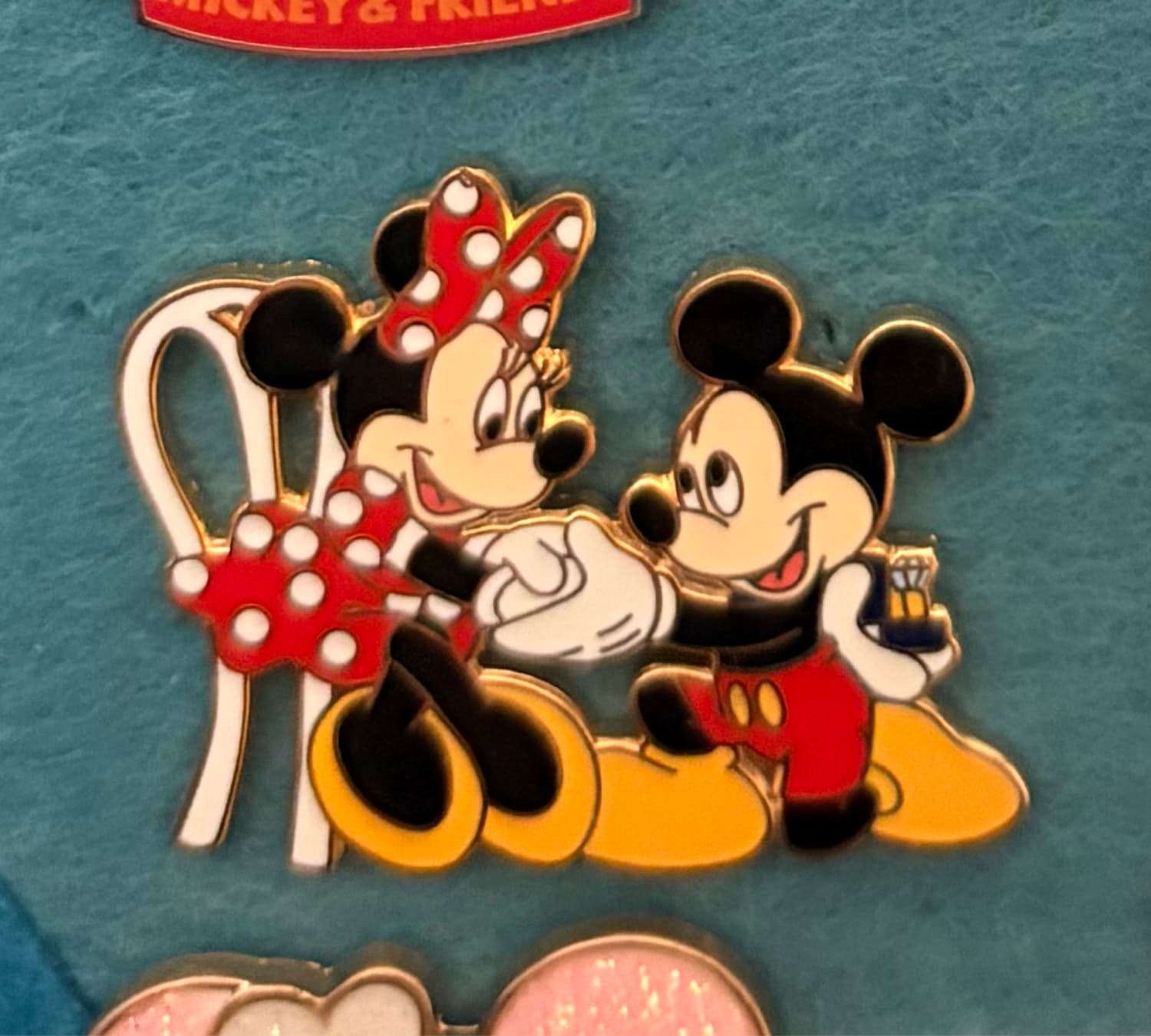 Mickey and Minnie Engagement front