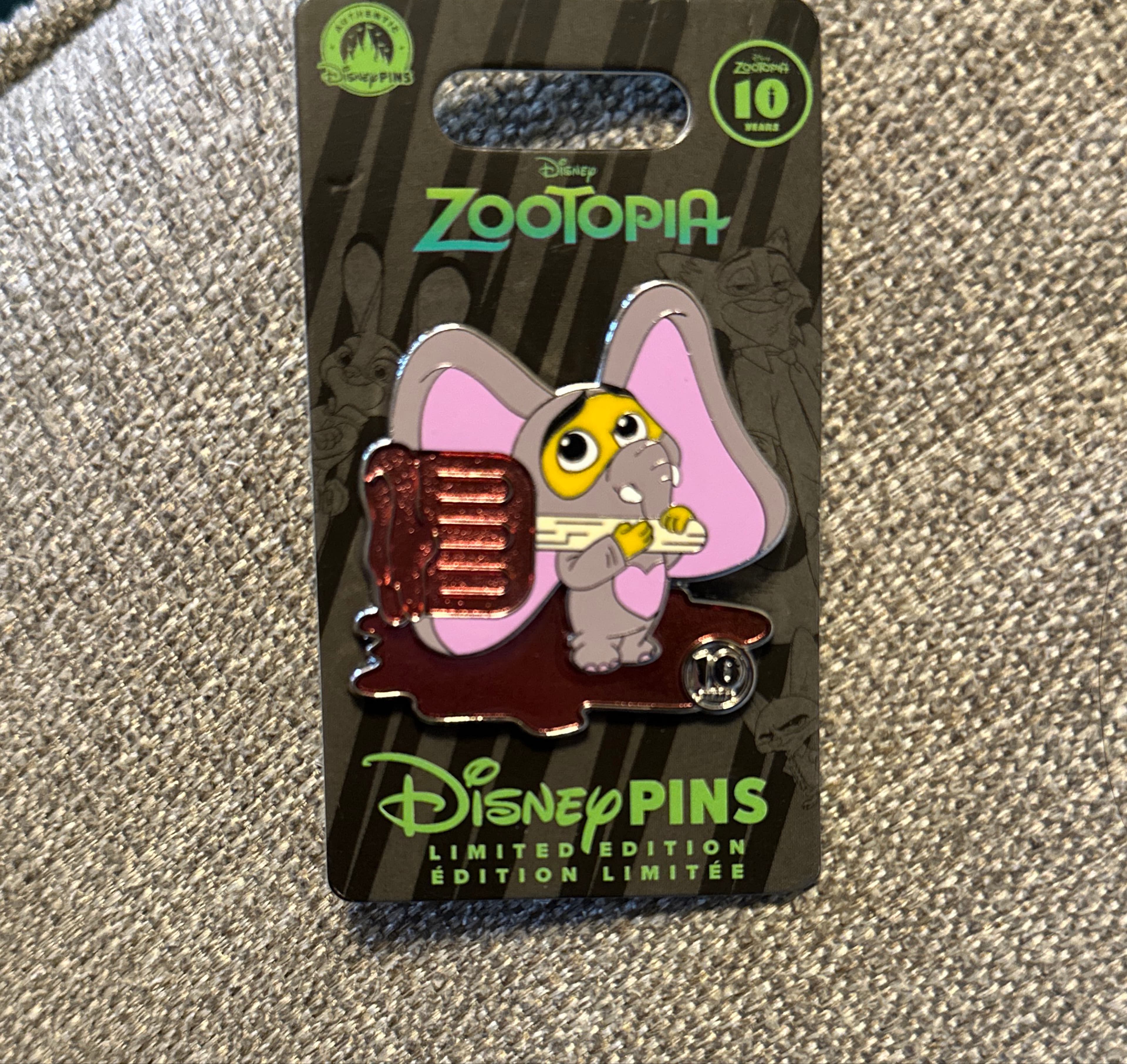 Finnick as Toot Toot - Zootopia 10th Anniversary front