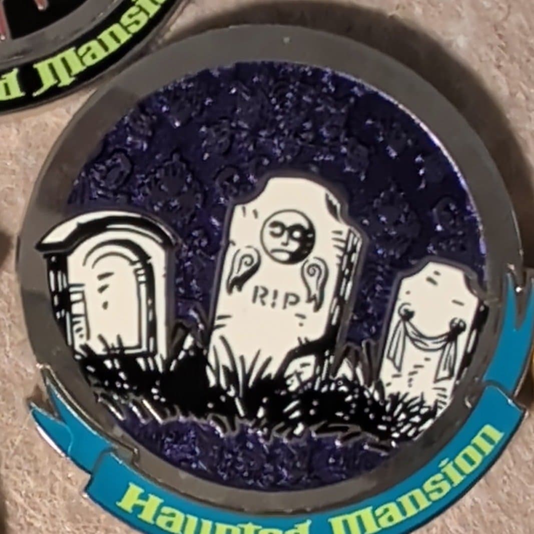Glow-in-the-Dark Attraction Scenes Mystery Collection — Graveyard Tombstones front