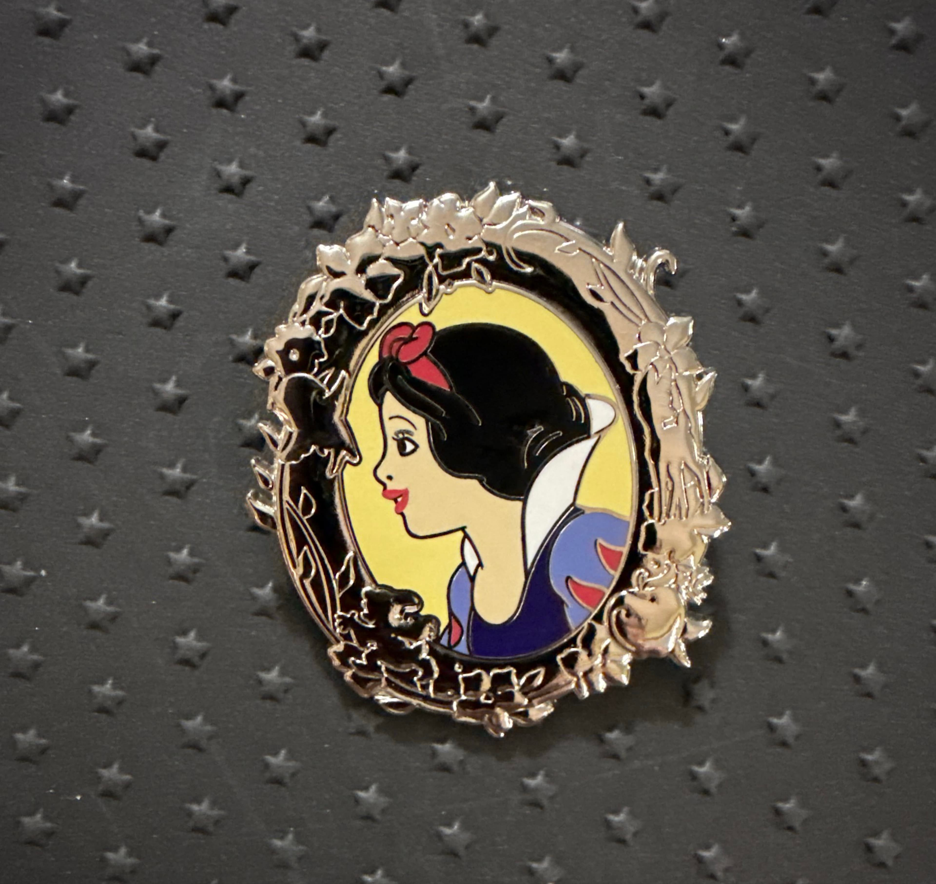 Snow White Cameo - Side Profile Portrait front