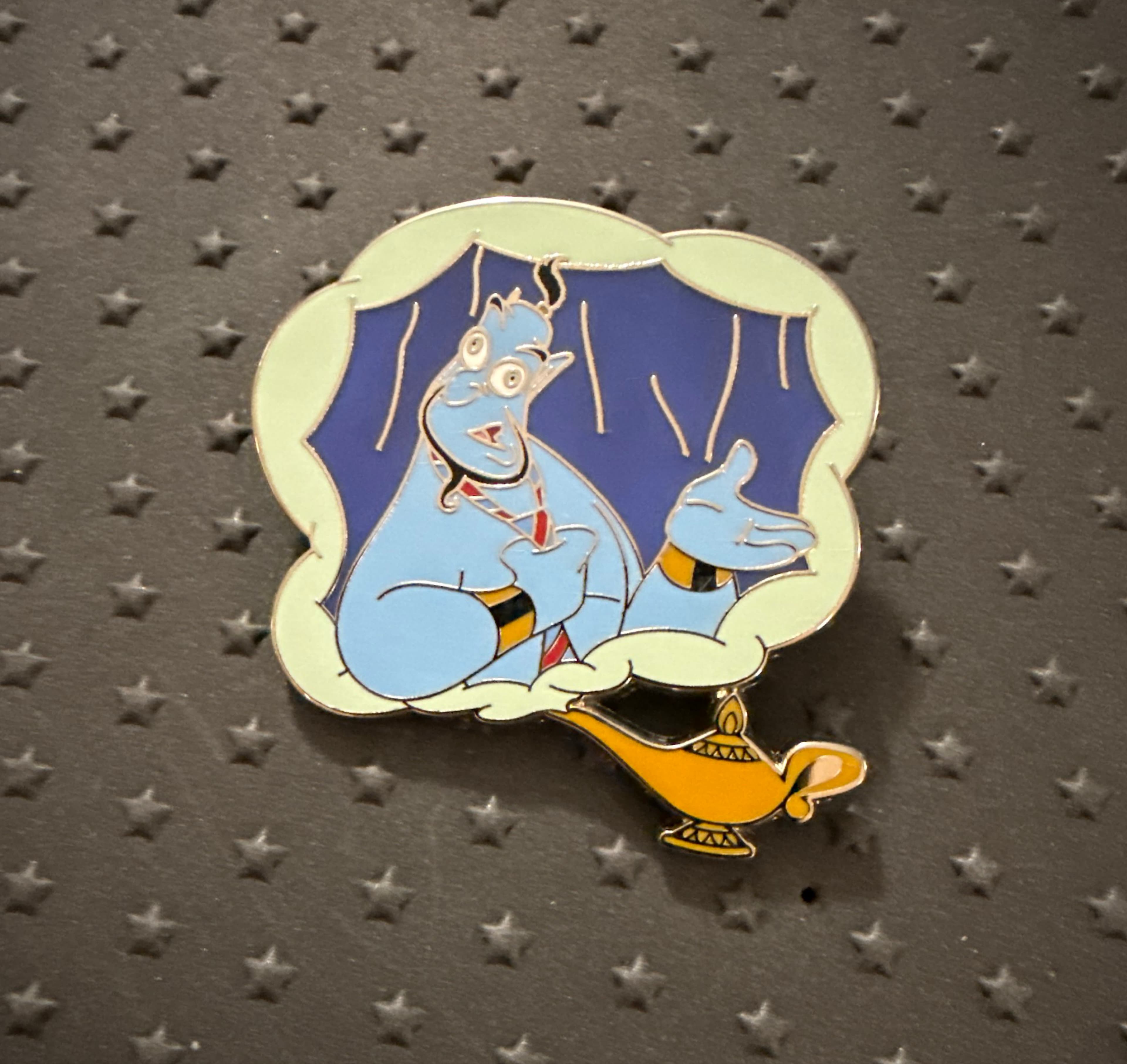 Aladdin's Genie Dreaming in the Clouds front