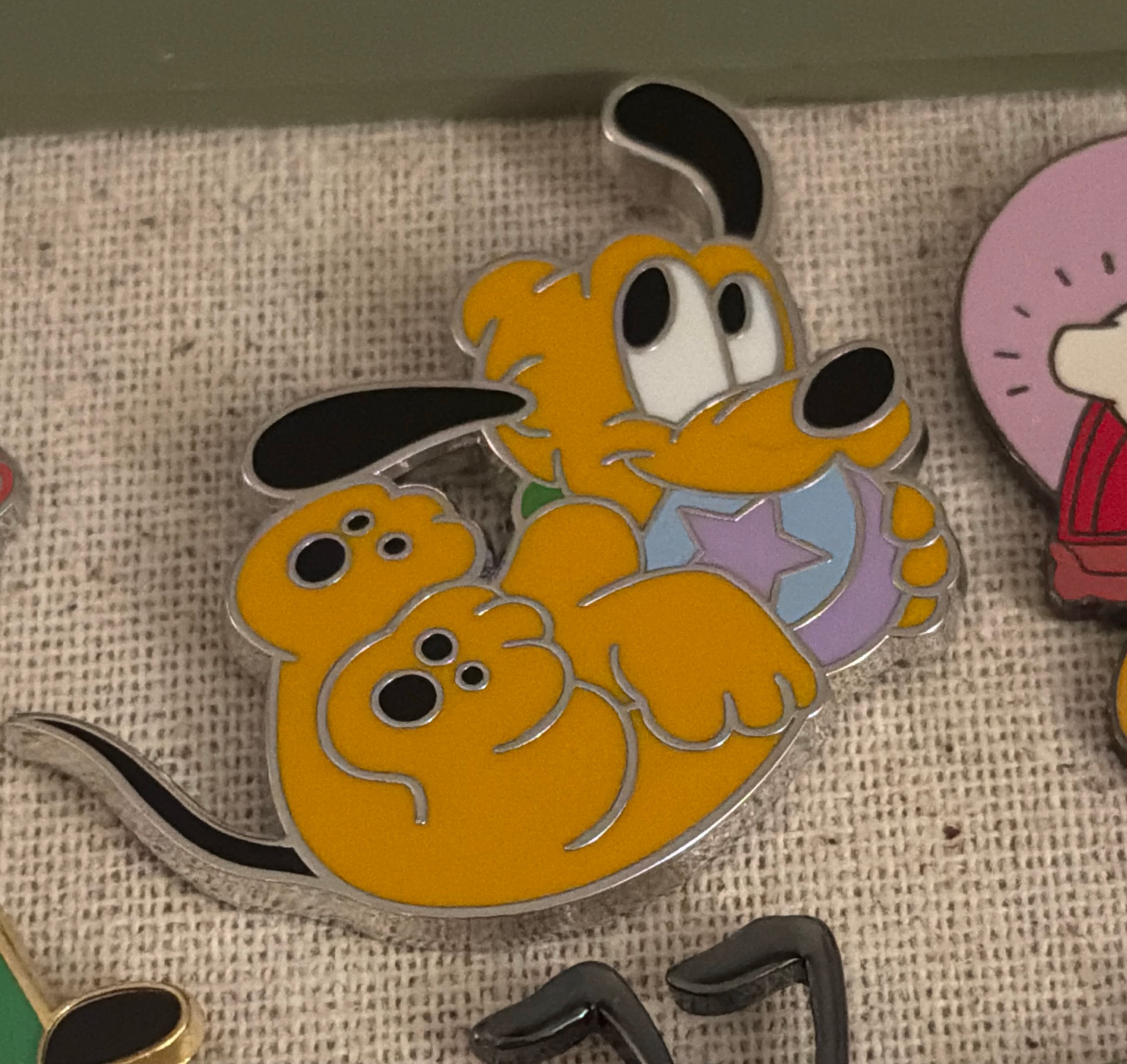 Puppy Pluto with Ball - Baby Characters front