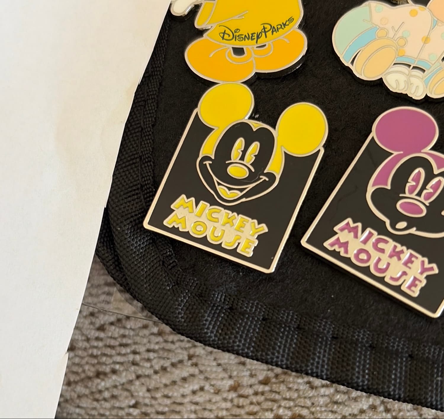 Mickey Mouse Head - Yellow front