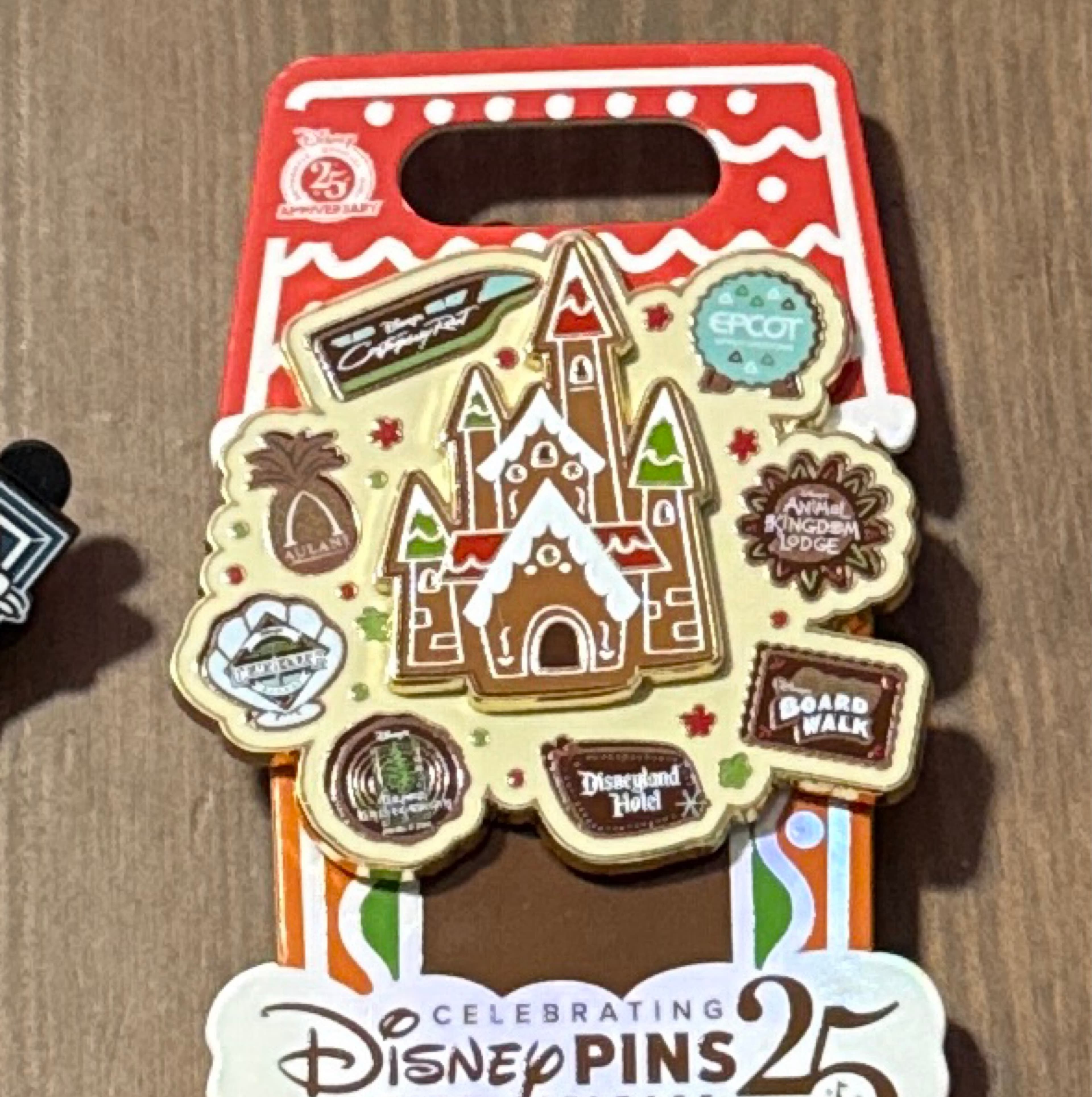 Gingerbread Castle and Resort Logos - Gingerbread House Collection 2024 front