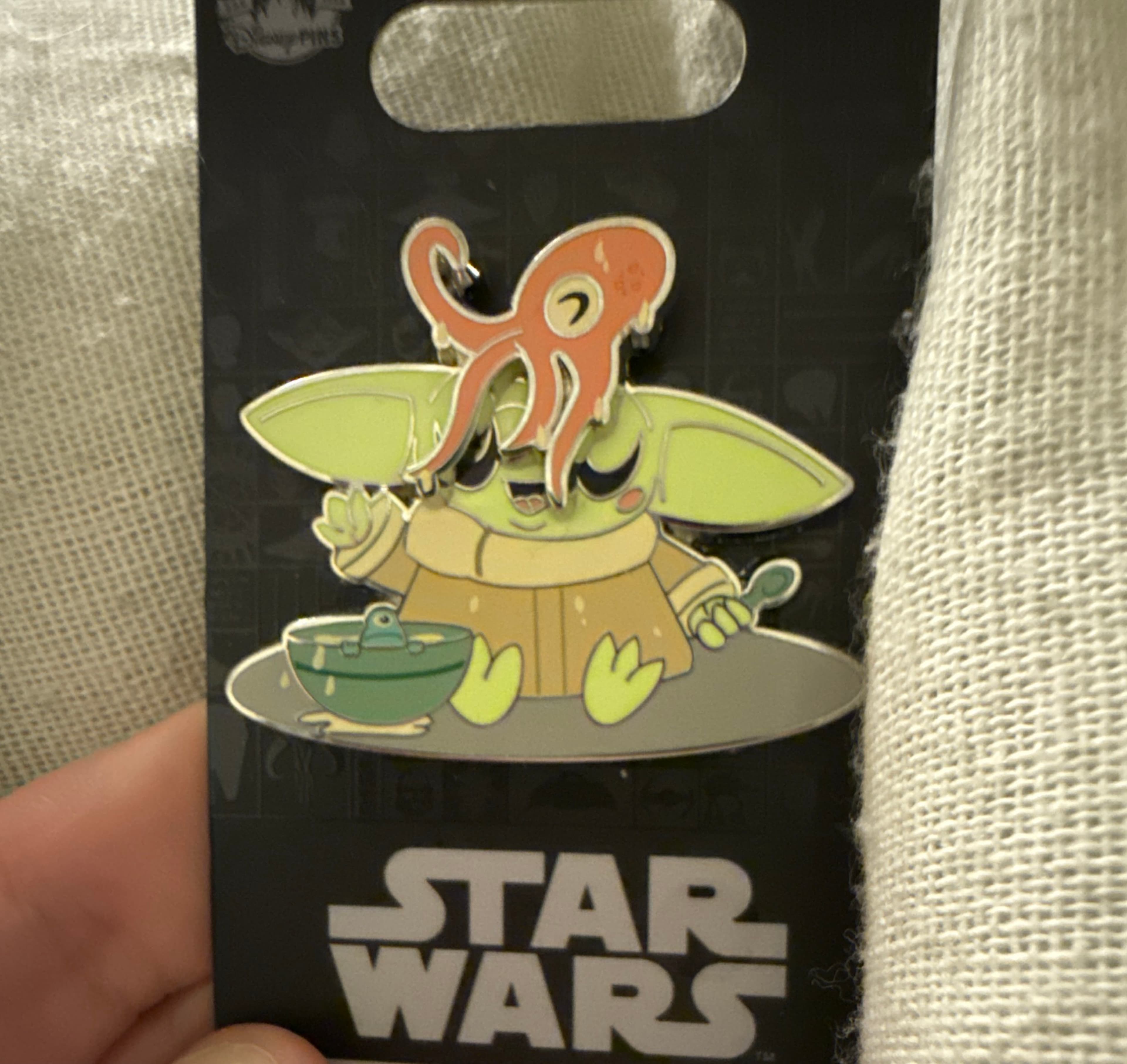 Grogu Don’t Play With Food front