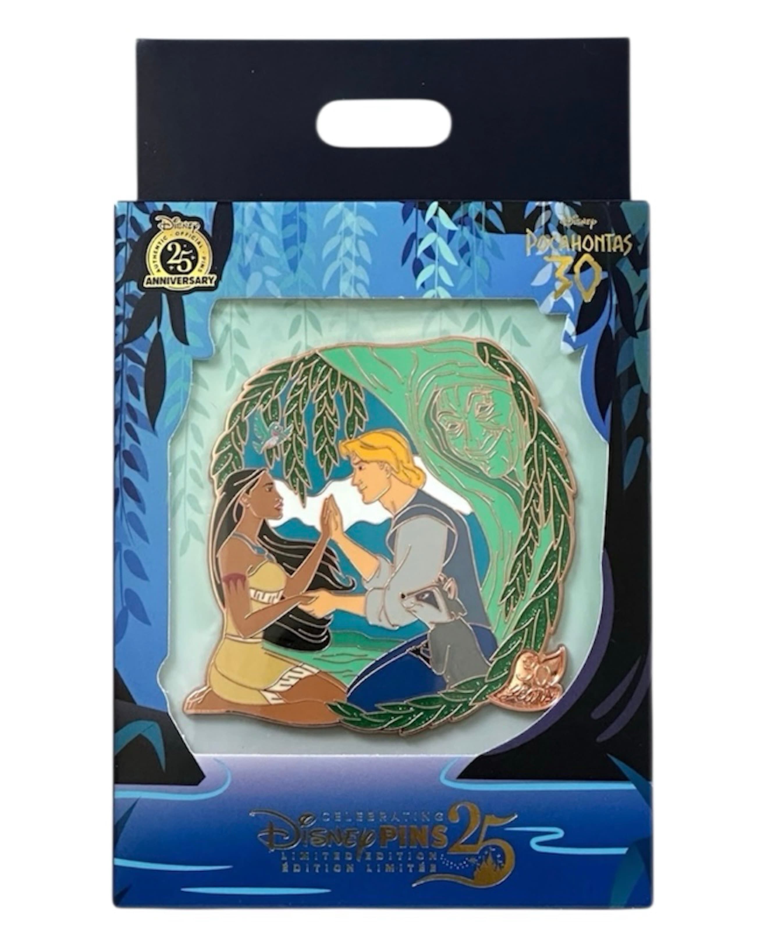 Pocahontas and John Smith front