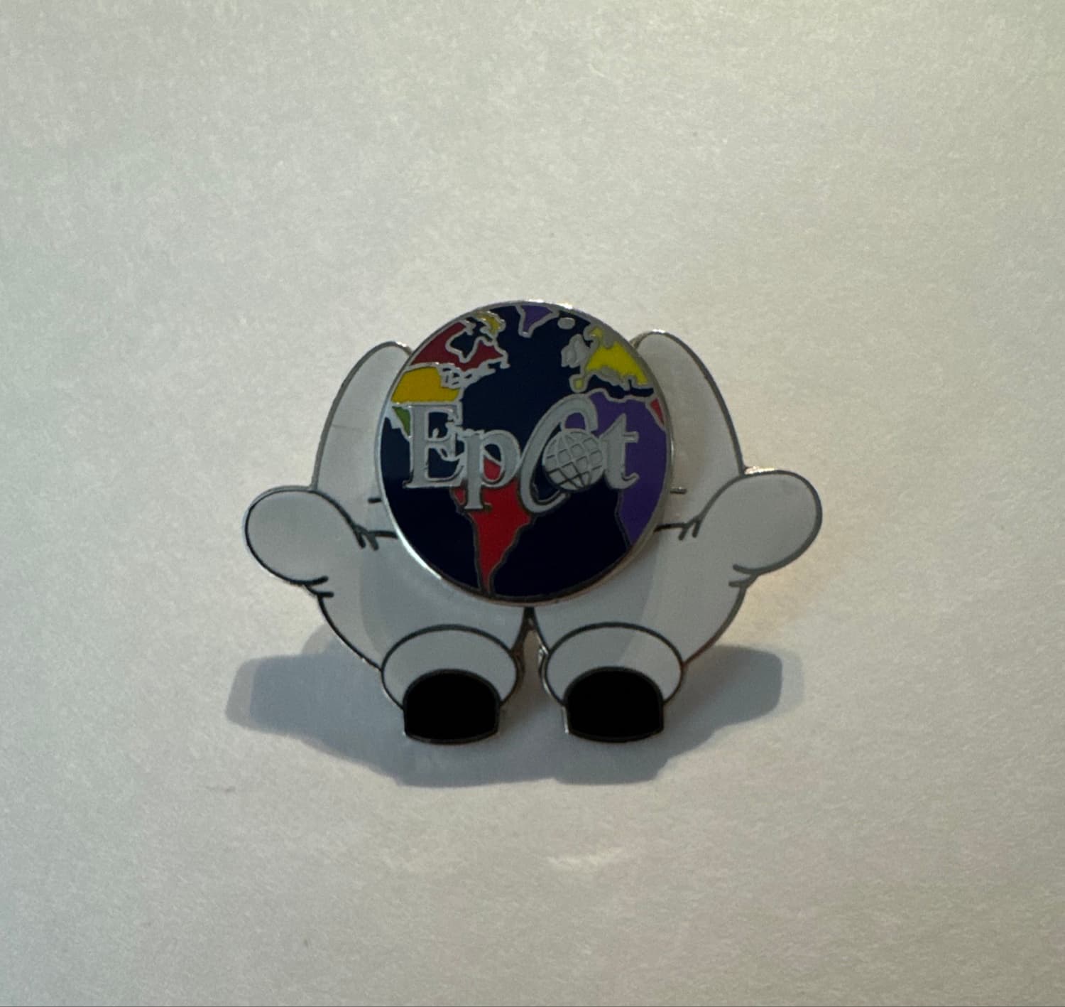 Mickey Mouse Hands Holding Epcot Globe 2000 front