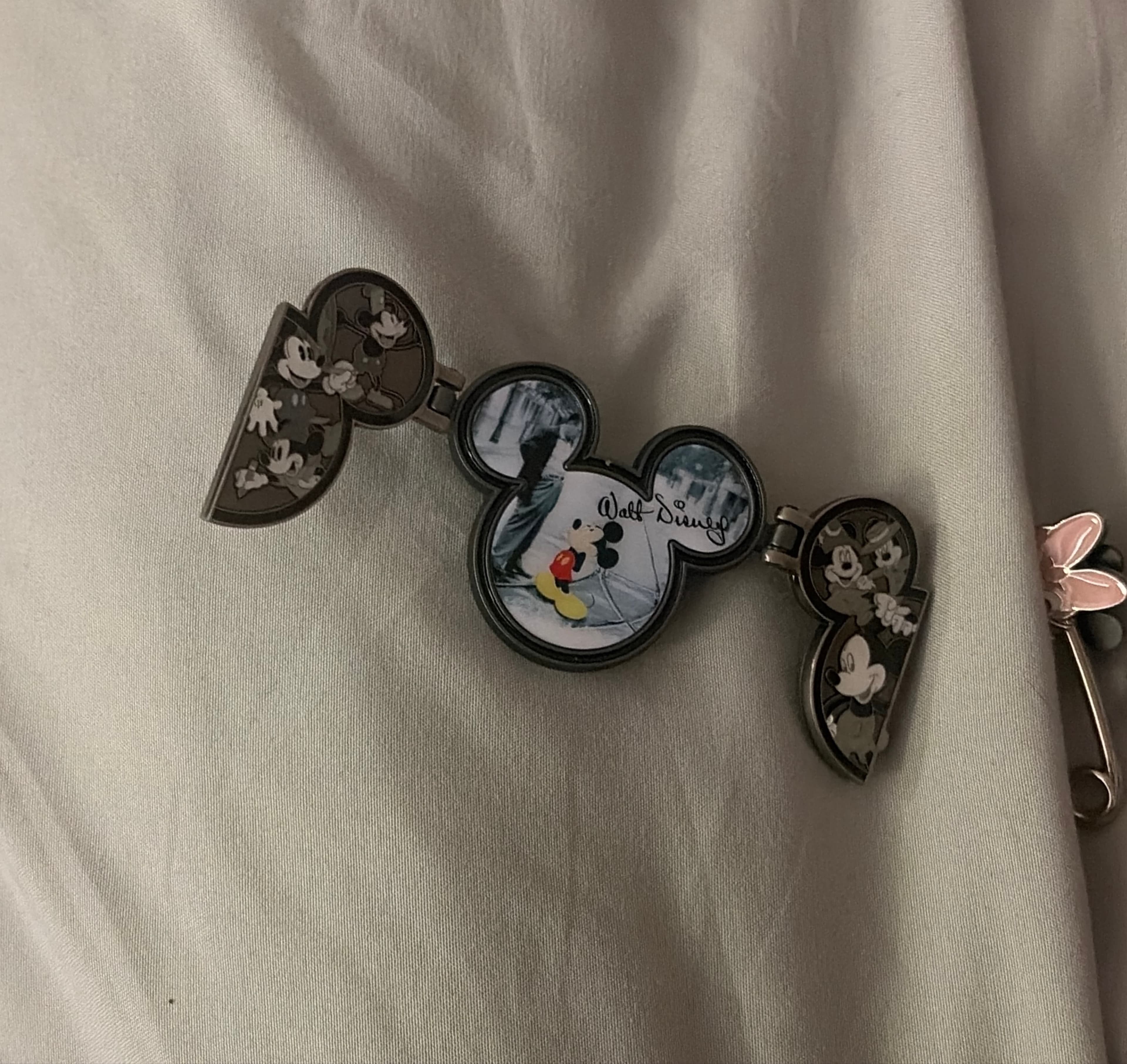 All Started With a Mouse - Hinged Pin front