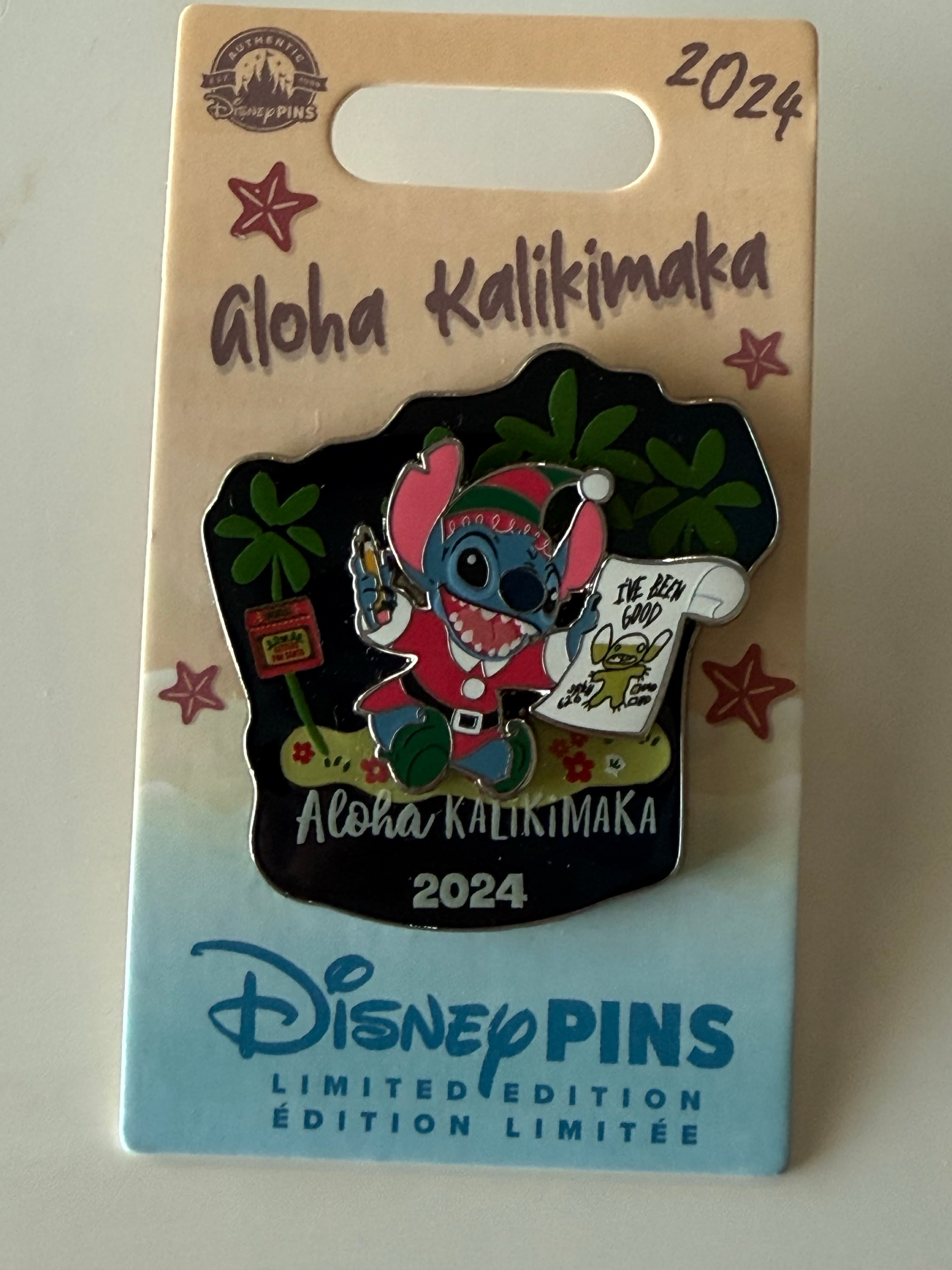 2024 Elf Stitch - Aloha Kalikimaka front