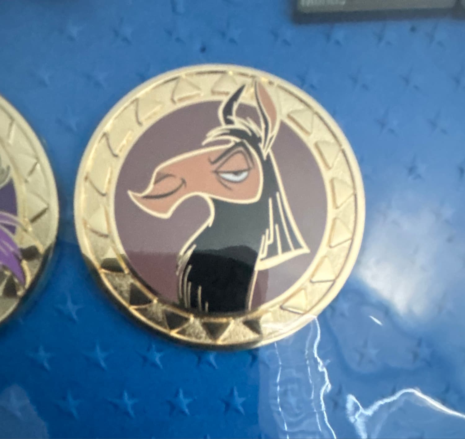 The Emperor's New Groove-Kuzco llama pin front