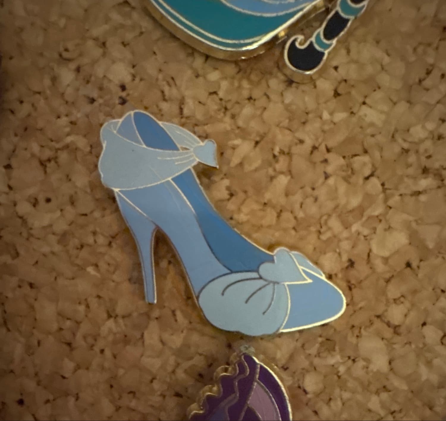 Cinderella Princess High Heel Shoe front