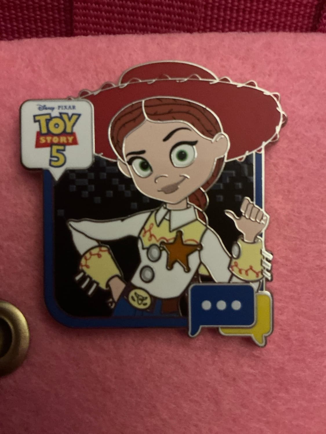 Jessie - Toy Story 5 Mystery Collection Pin front