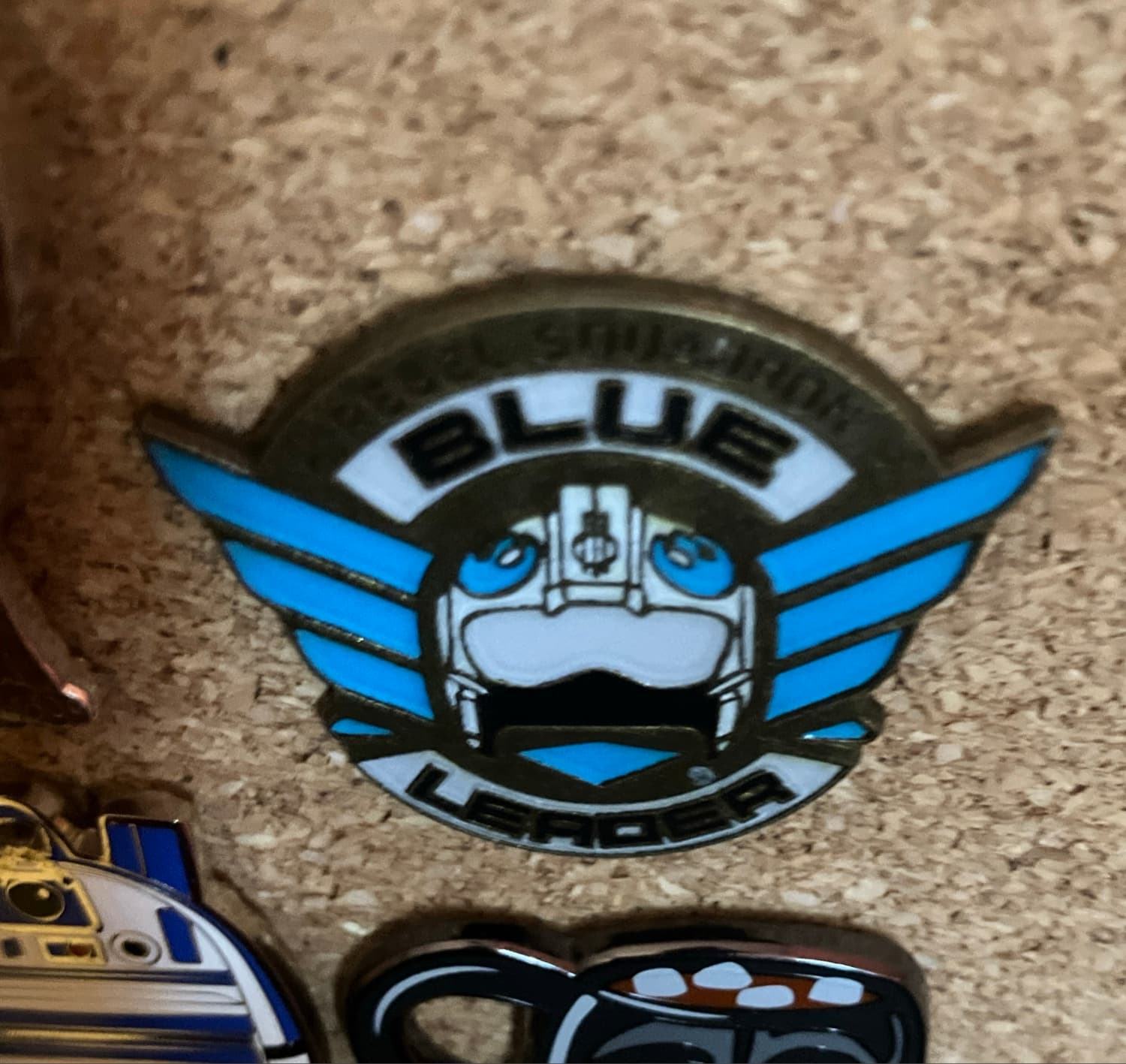 Star Wars: Rogue One Rebel Squadron Leaders - Blue Leader Pin front