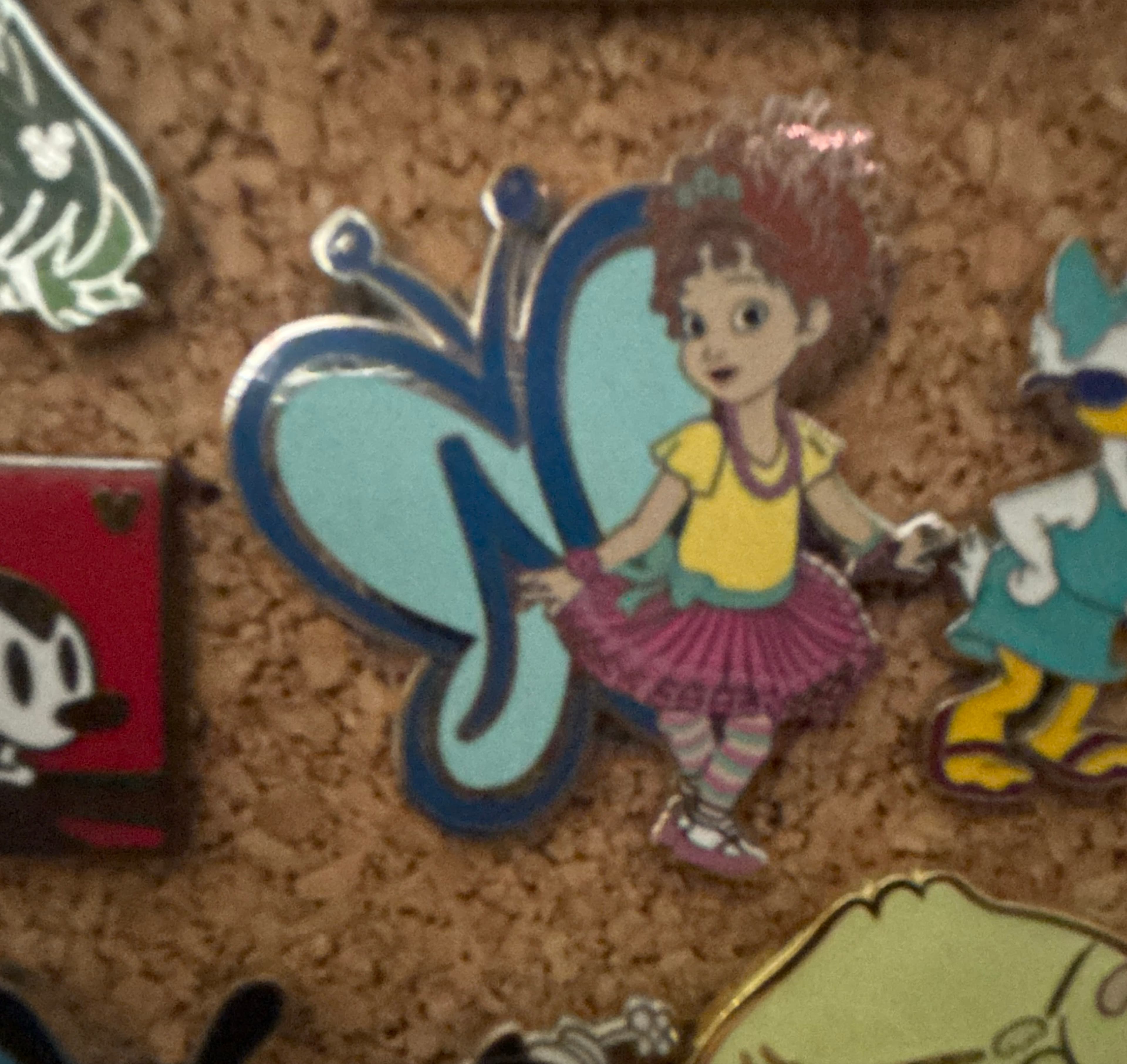 Fancy Nancy - Disney Junior - Blue Butterfly - Pink Tutu front