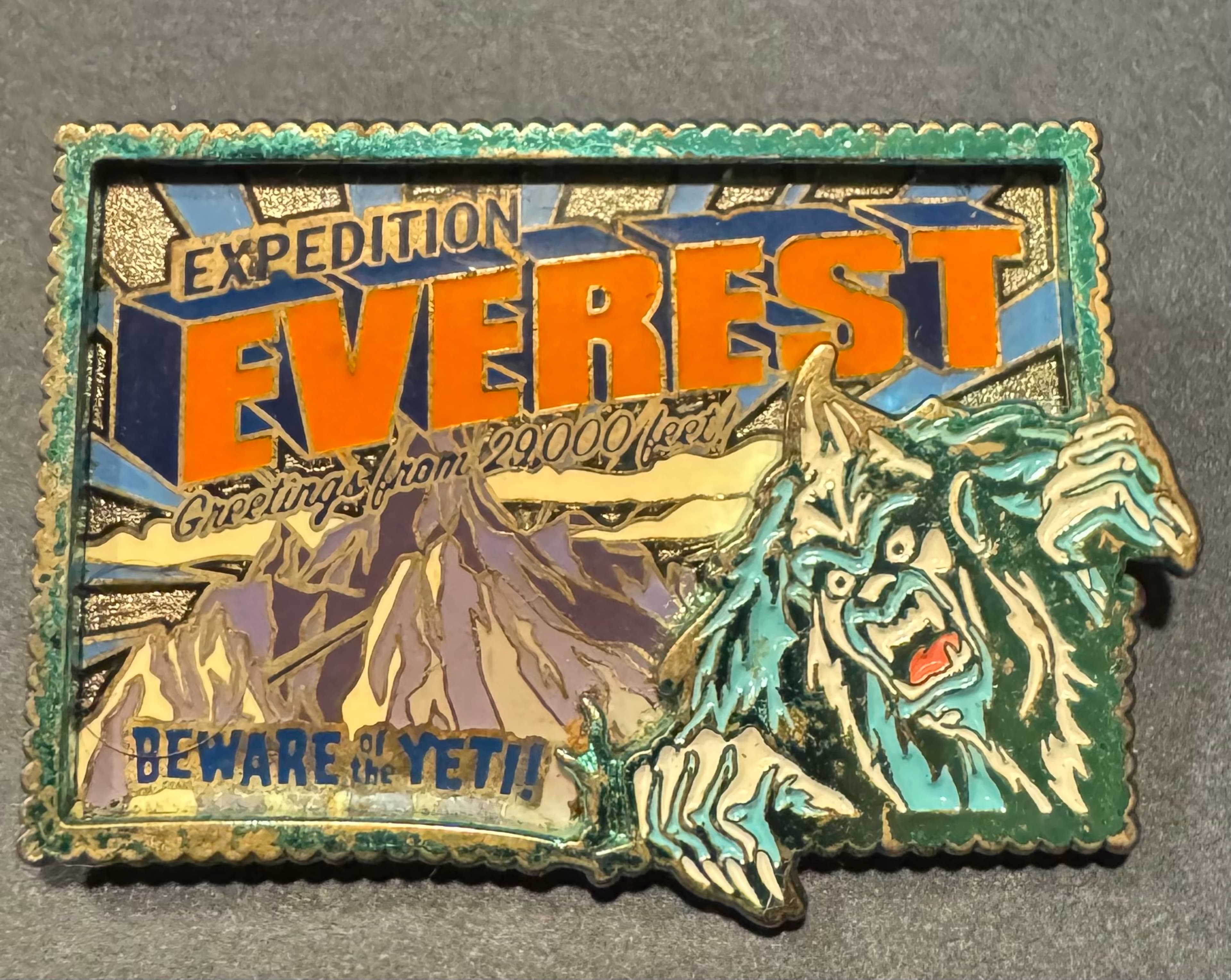 Expedition Everest 3D Pin front