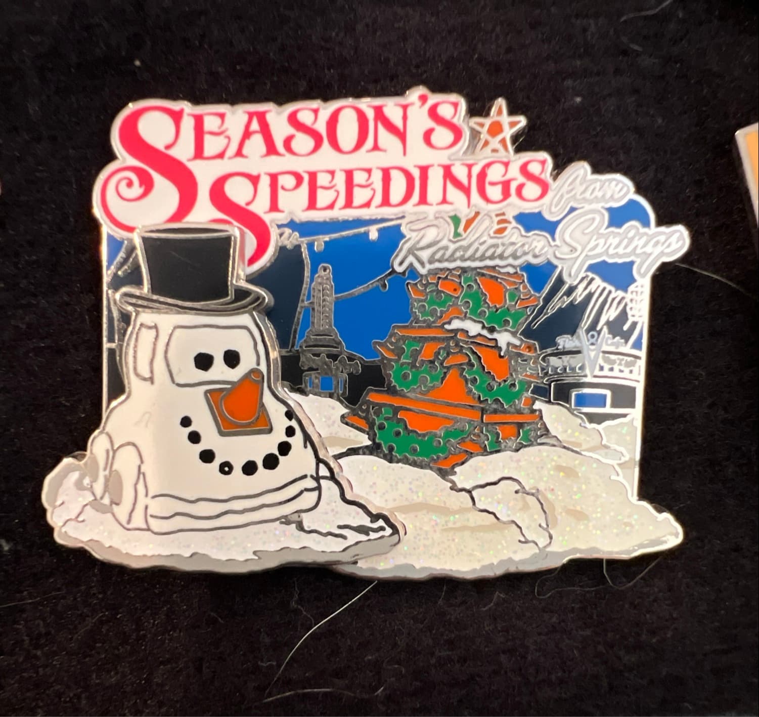 Snowman Car front