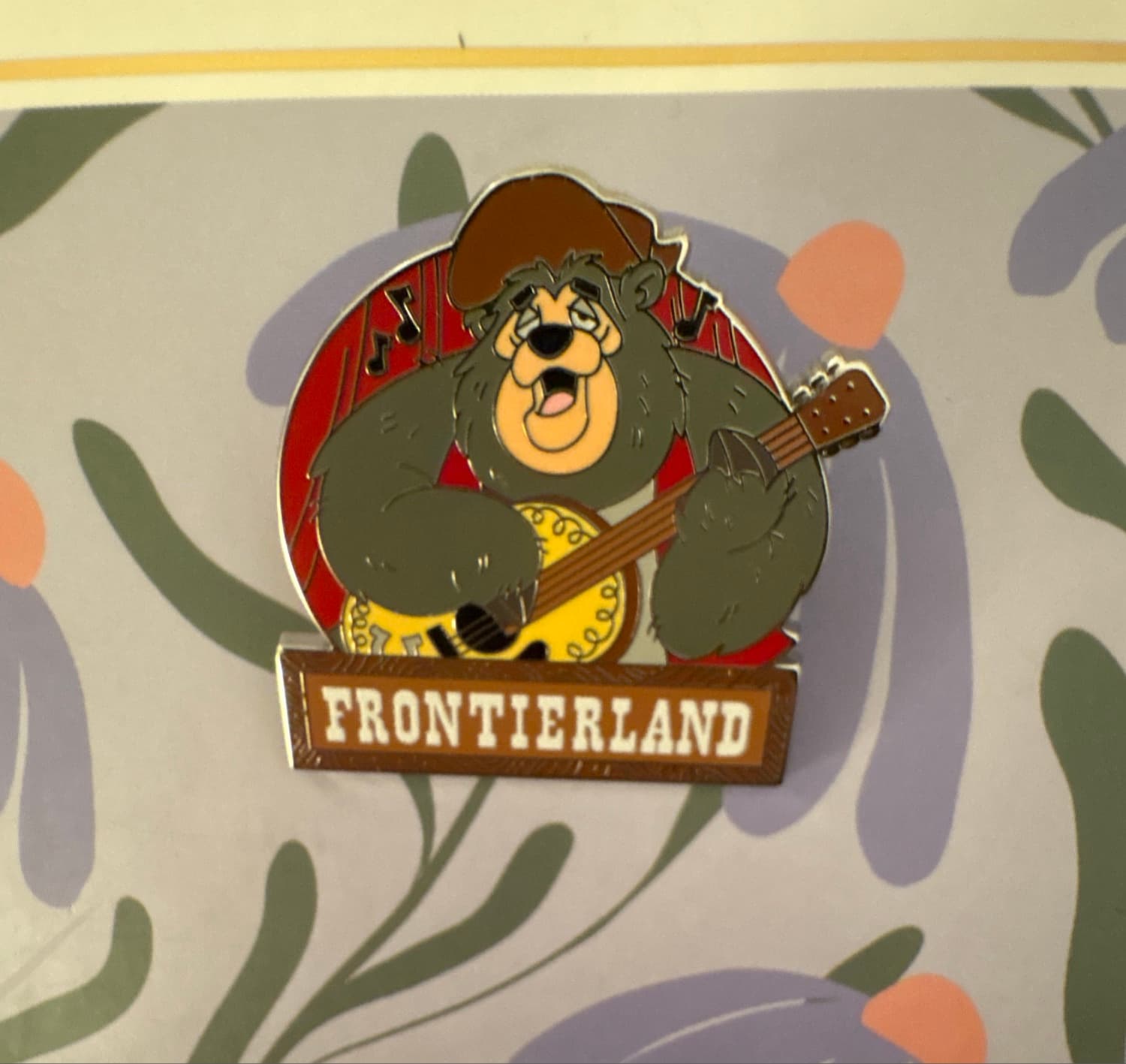 Big Al - Frontierland - Magic Kingdom Lands Booster Pin Set front