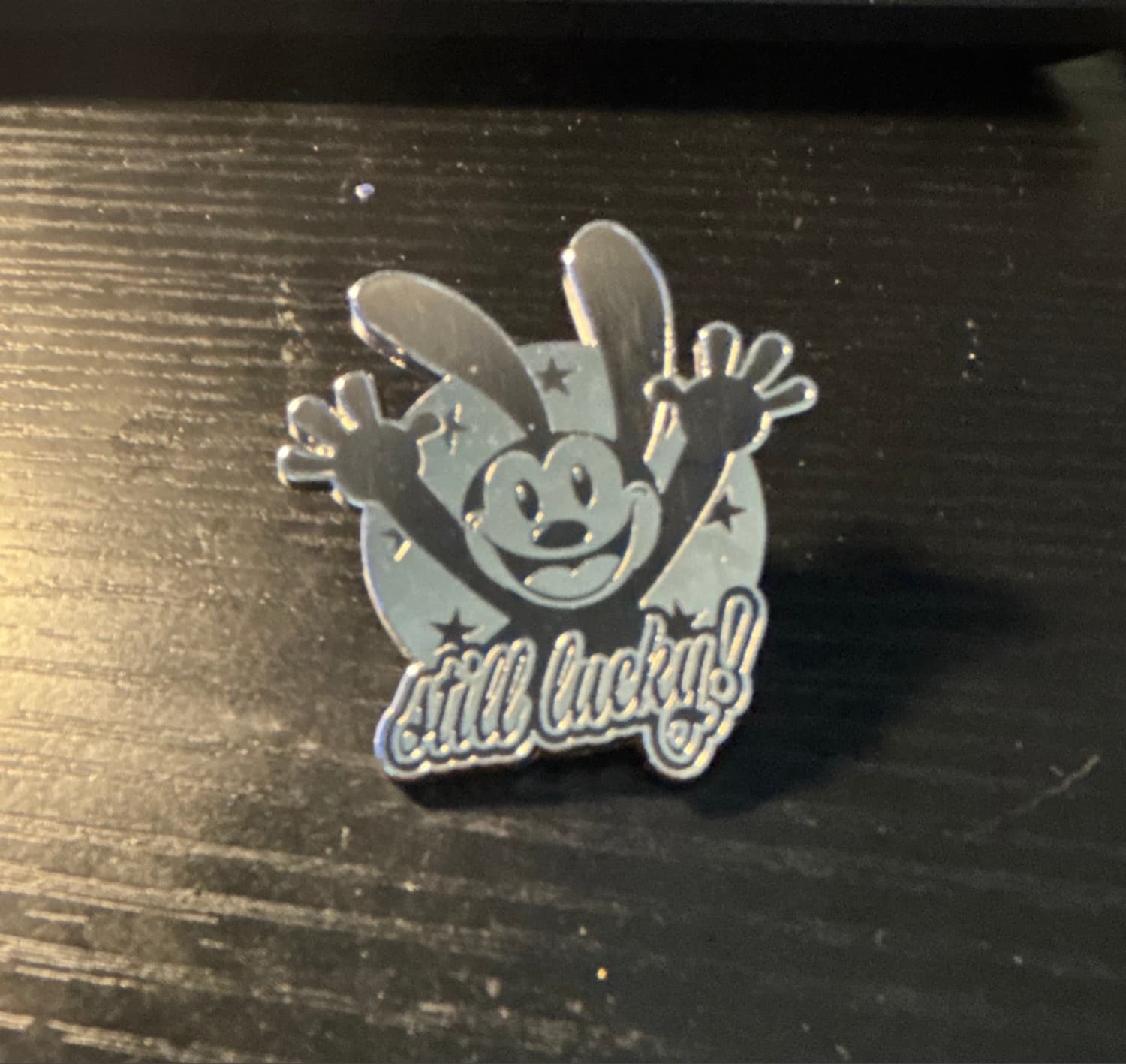 Oswald the Lucky Rabbit 95th Anniversary - Still Lucky D23 Exclusive Pin front