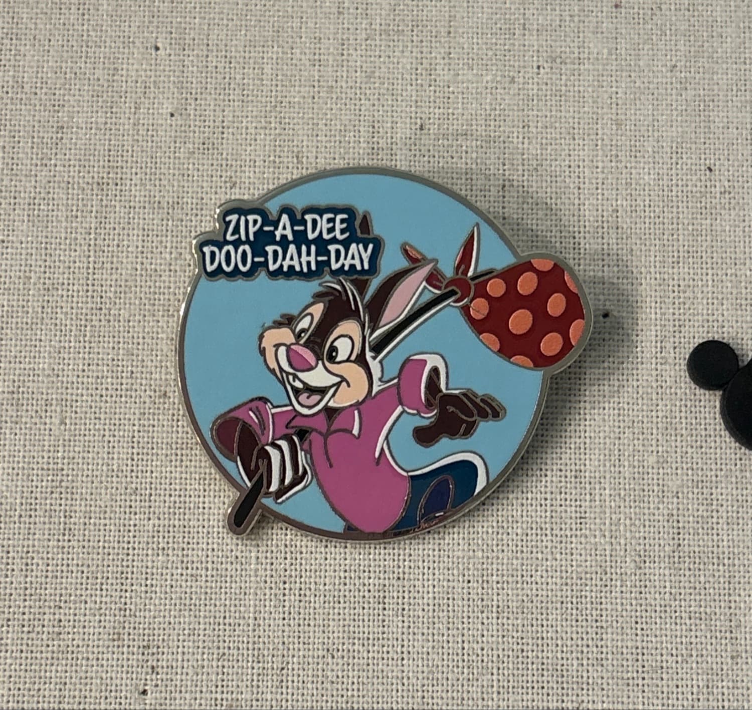 Br'er Rabbit Zip-A-Dee Doo-Dah-Day Splash Mountain Pin front