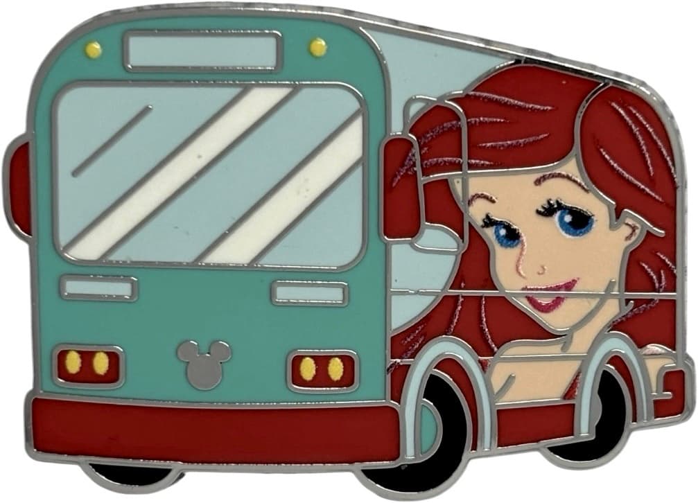 Ariel Disney Bus front