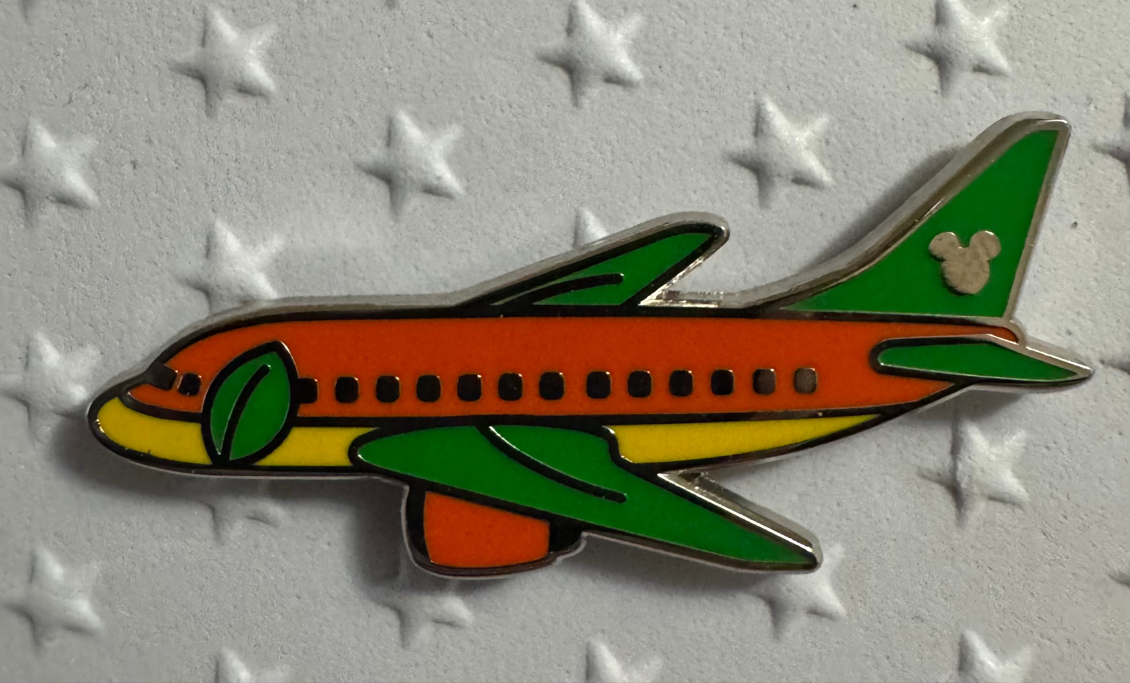 Orange Bird Character Plane front