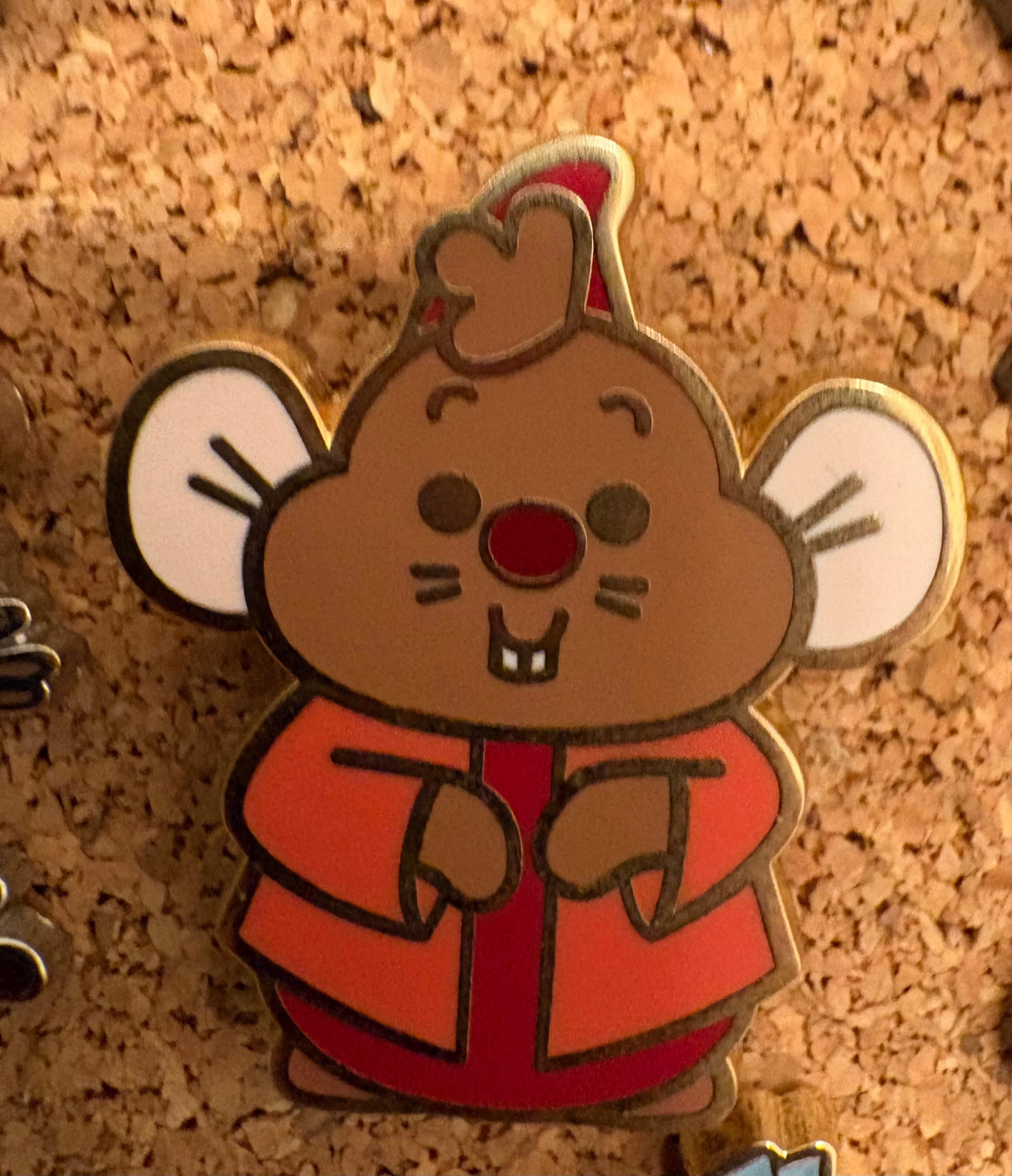 Cinderella Duos Jaq Mouse Pin front