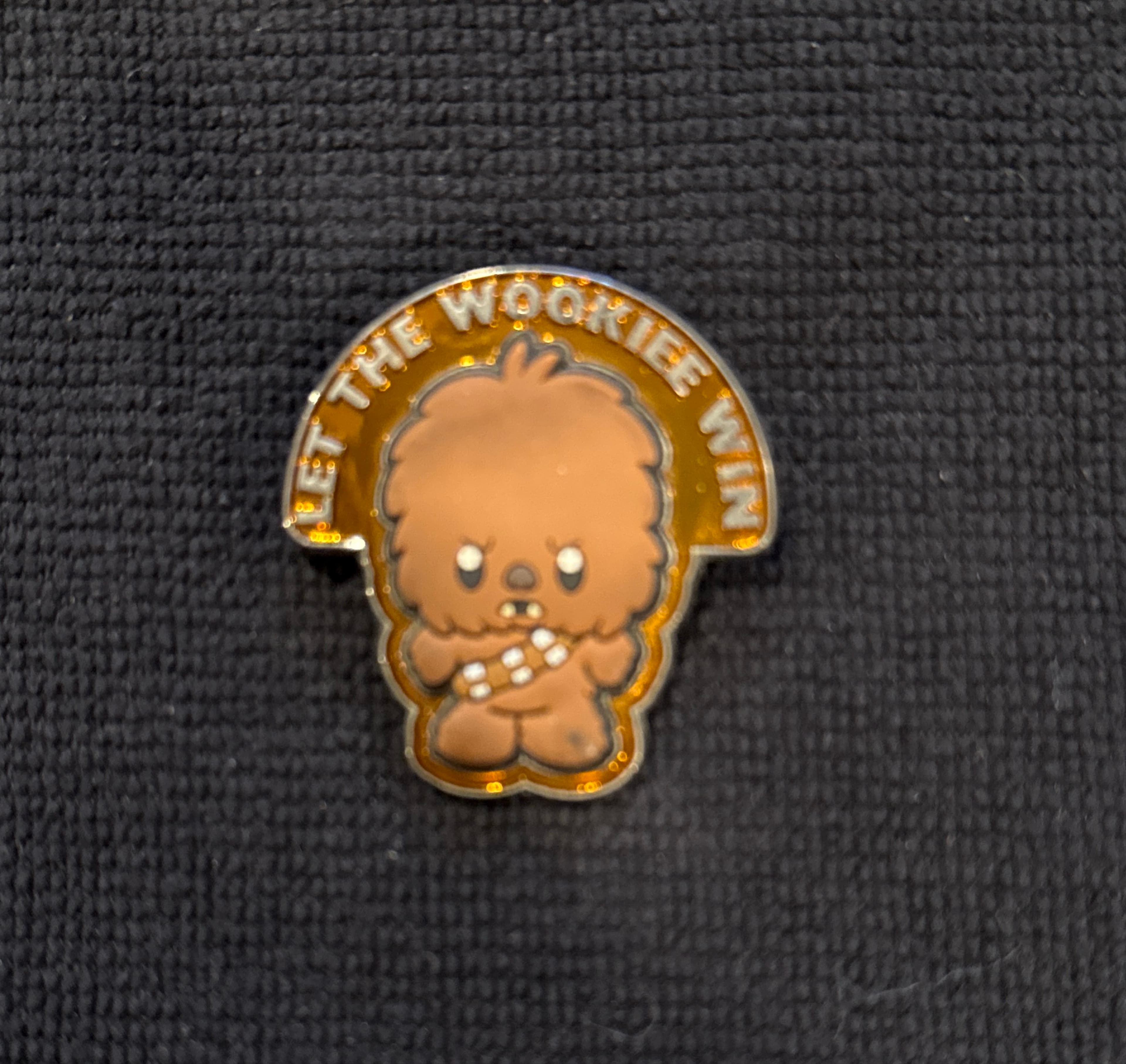 Star Wars Chewbacca 'Let the Wookiee Win' Limited Edition Pin front