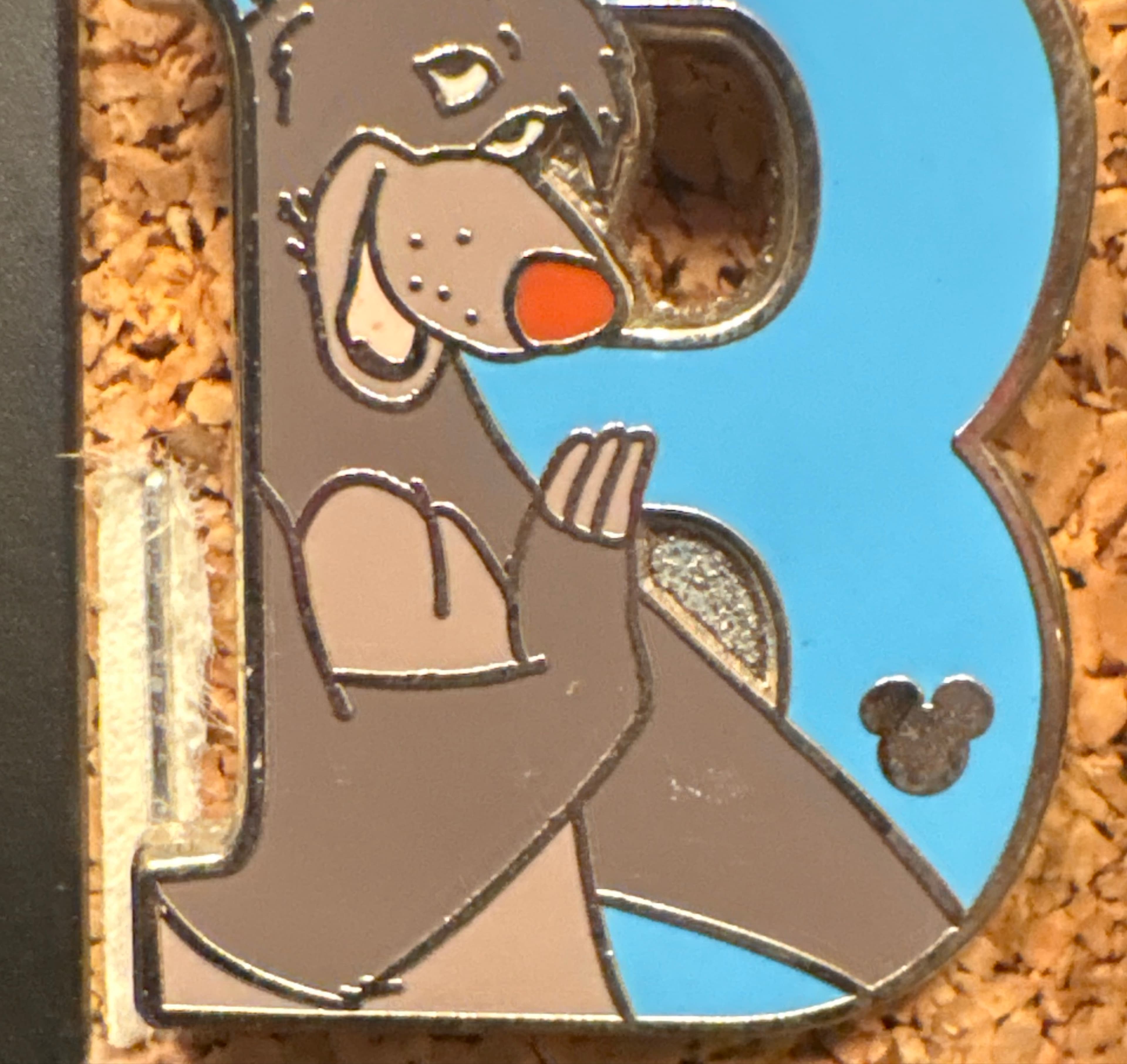 Baloo Letter B - The Jungle Book - 2011 Hidden Mickey Alphabet Series front