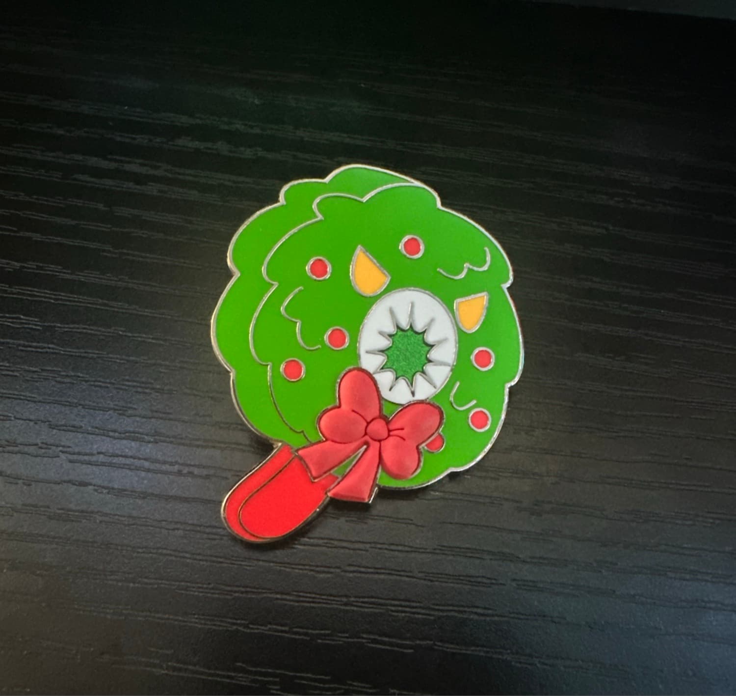 Christmas Wreath Lollipop front