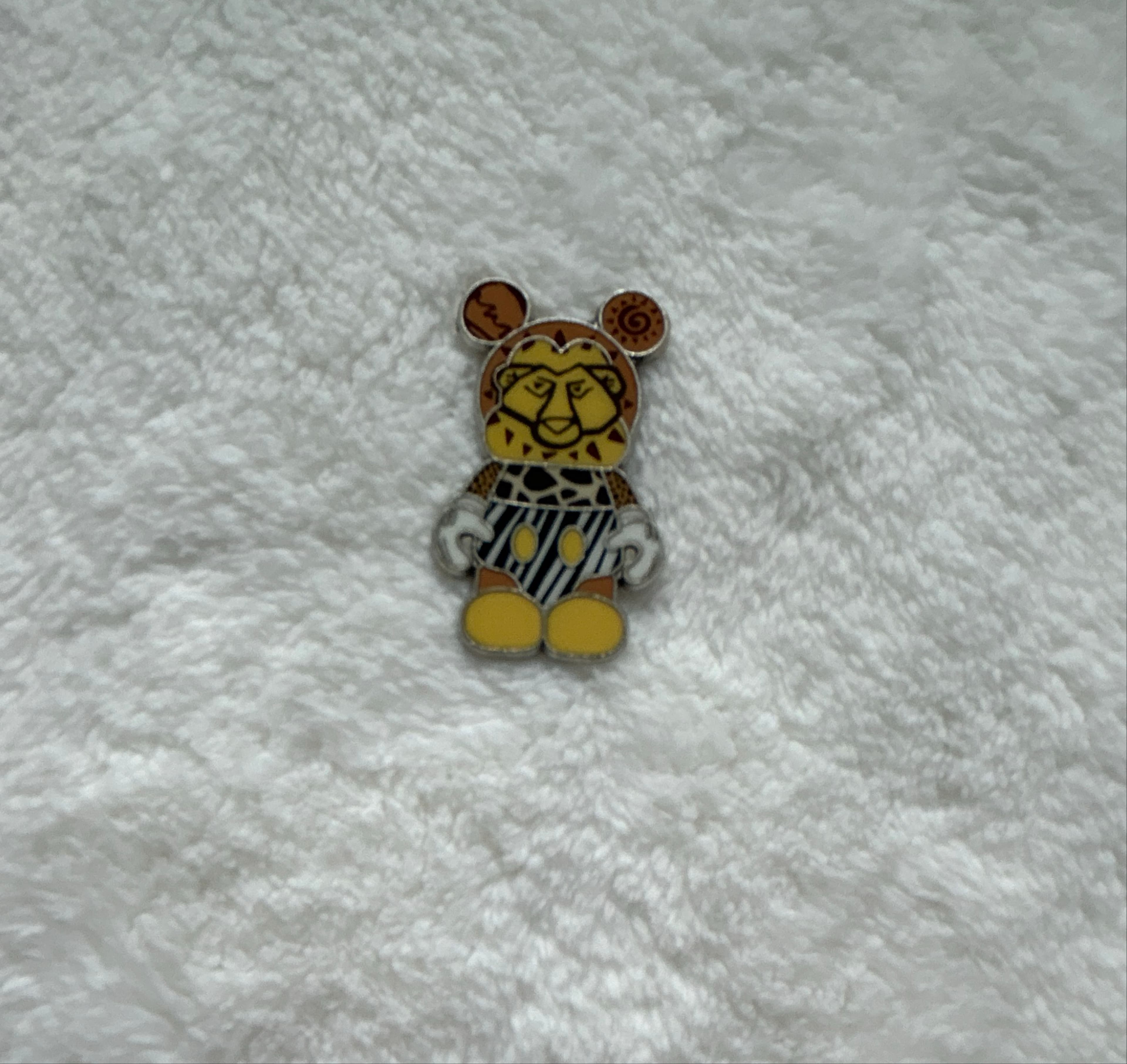 Mickey Mouse with African Lion front